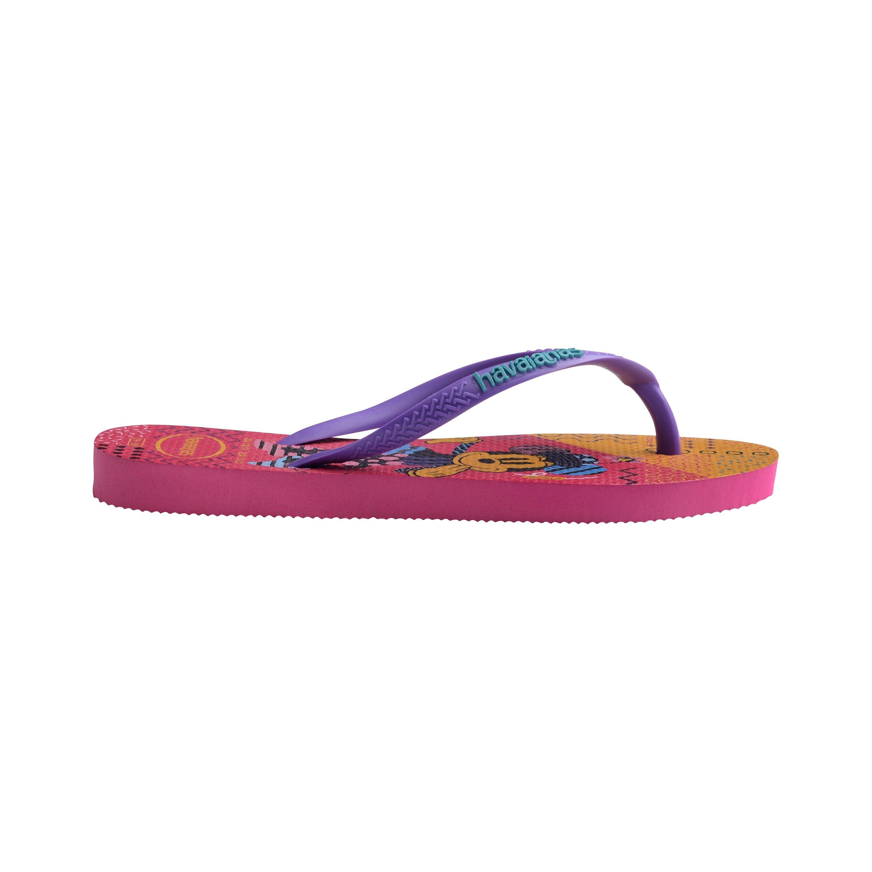 Havaianas  Kids ' Disney Cool Flip Flops Pink Flux - 12C