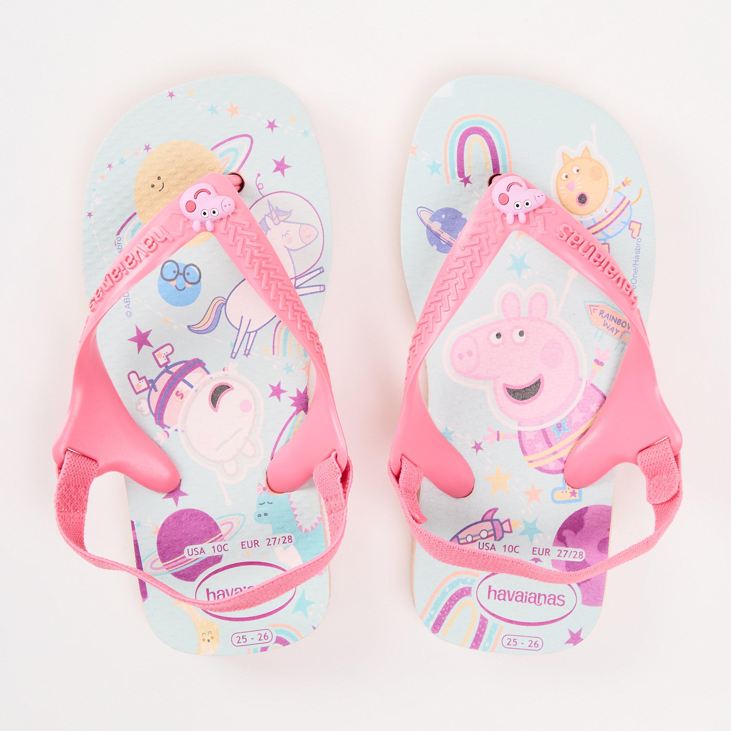 Ballet Rose - Havaianas - Hav. Baby Peppa Pig Ballet Rose 19 Flip Flops Unisex Kids - 4