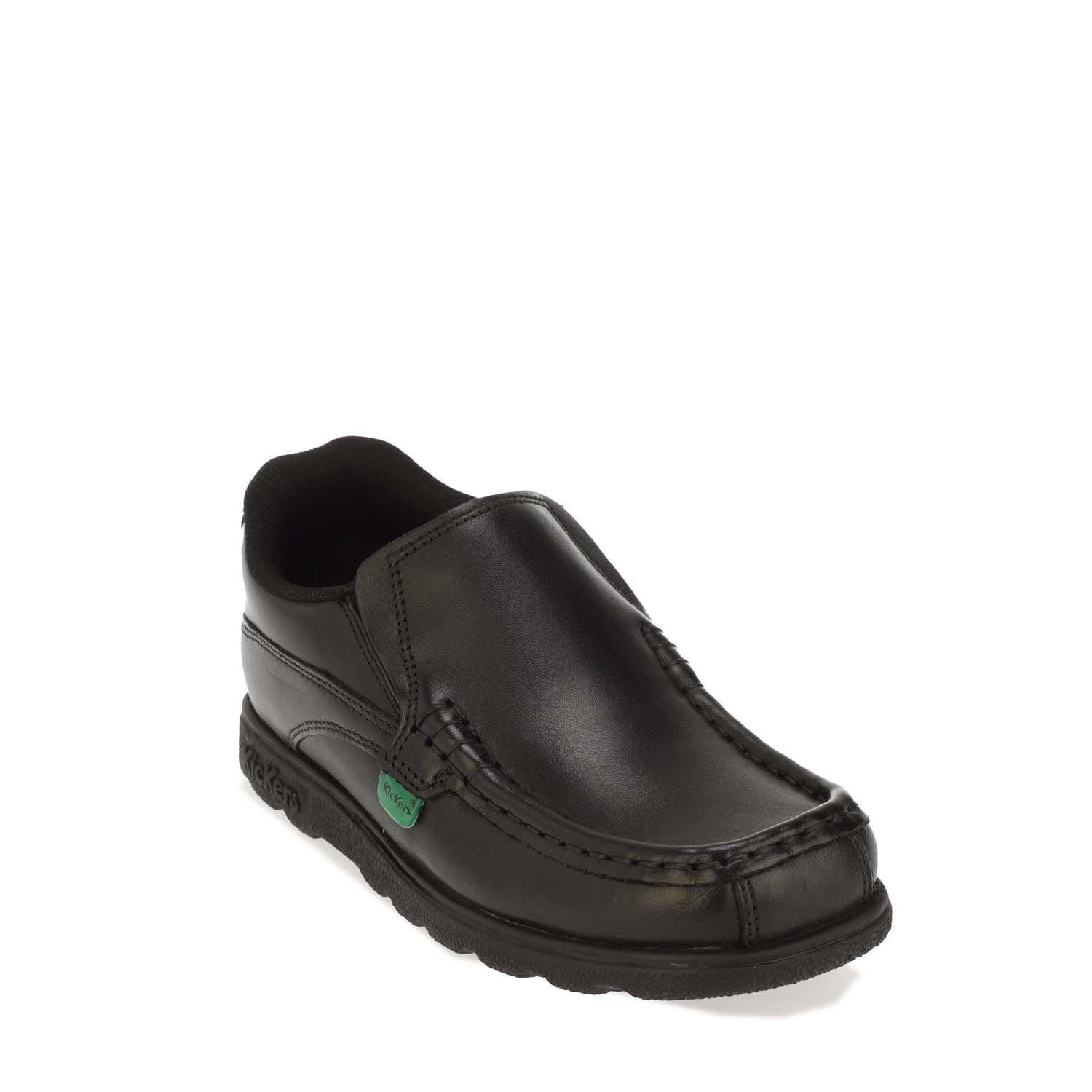 Black - Kickers - Children Fragma Slip Shoe - 2