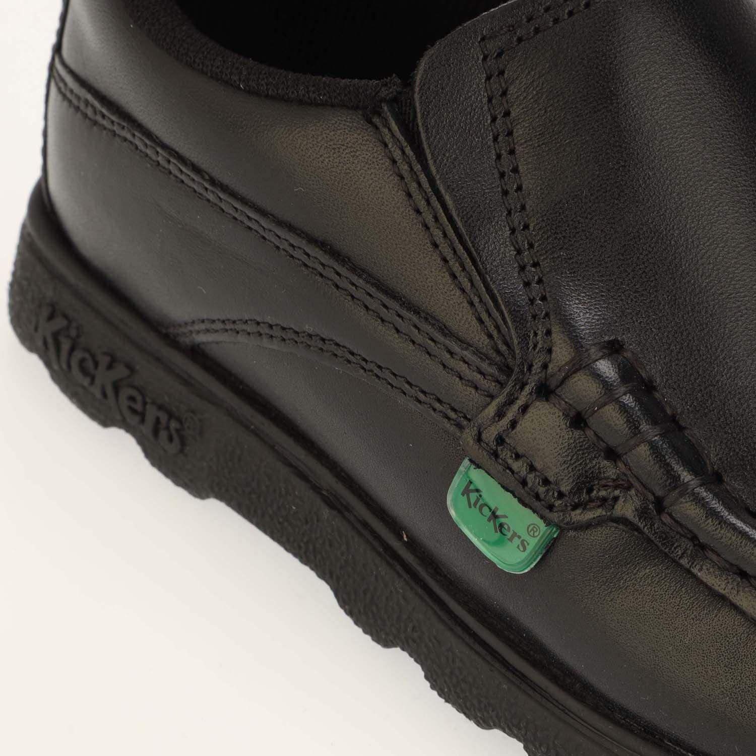 Black - Kickers - Children Fragma Slip Shoe - 5