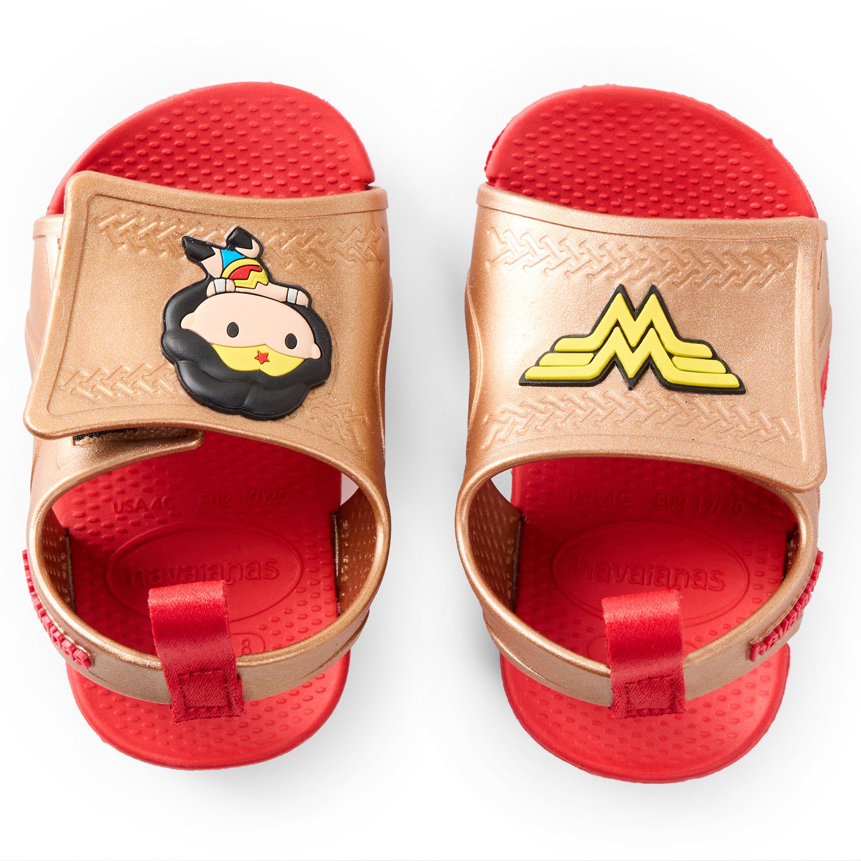 Rosso/R Oro - Havaianas - Unisex Kids' Kd Flip Flops - 4
