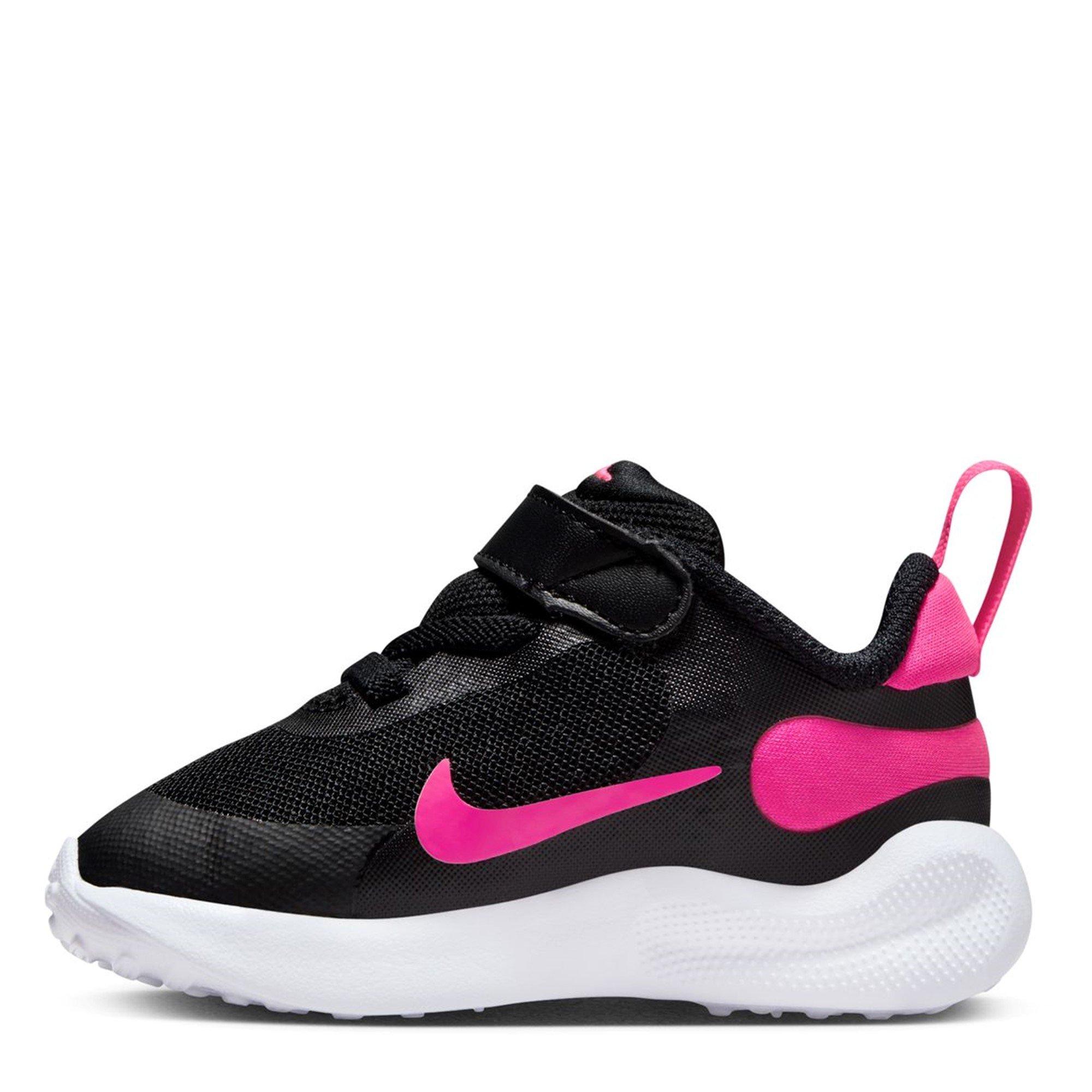 Preto/Rosa - Nike - Revolution 7 Baby/Toddler Shoes - 2