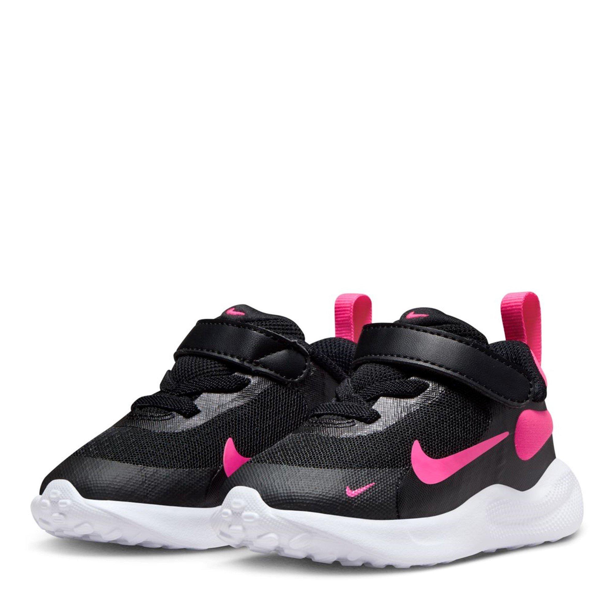 Preto/Rosa - Nike - Revolution 7 Baby/Toddler Shoes - 3