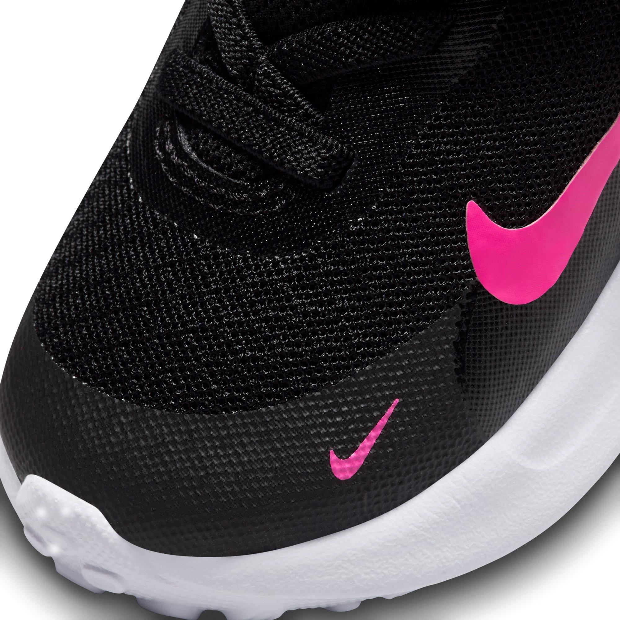Preto/Rosa - Nike - Revolution 7 Baby/Toddler Shoes - 7