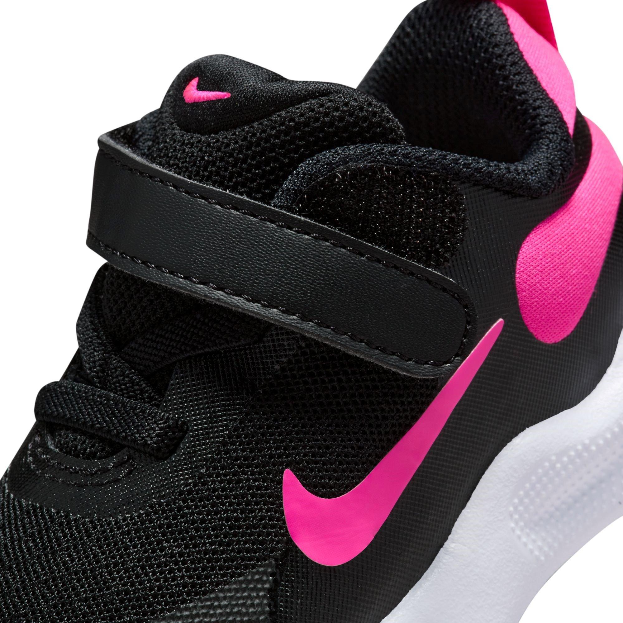 Preto/Rosa - Nike - Revolution 7 Baby/Toddler Shoes - 8