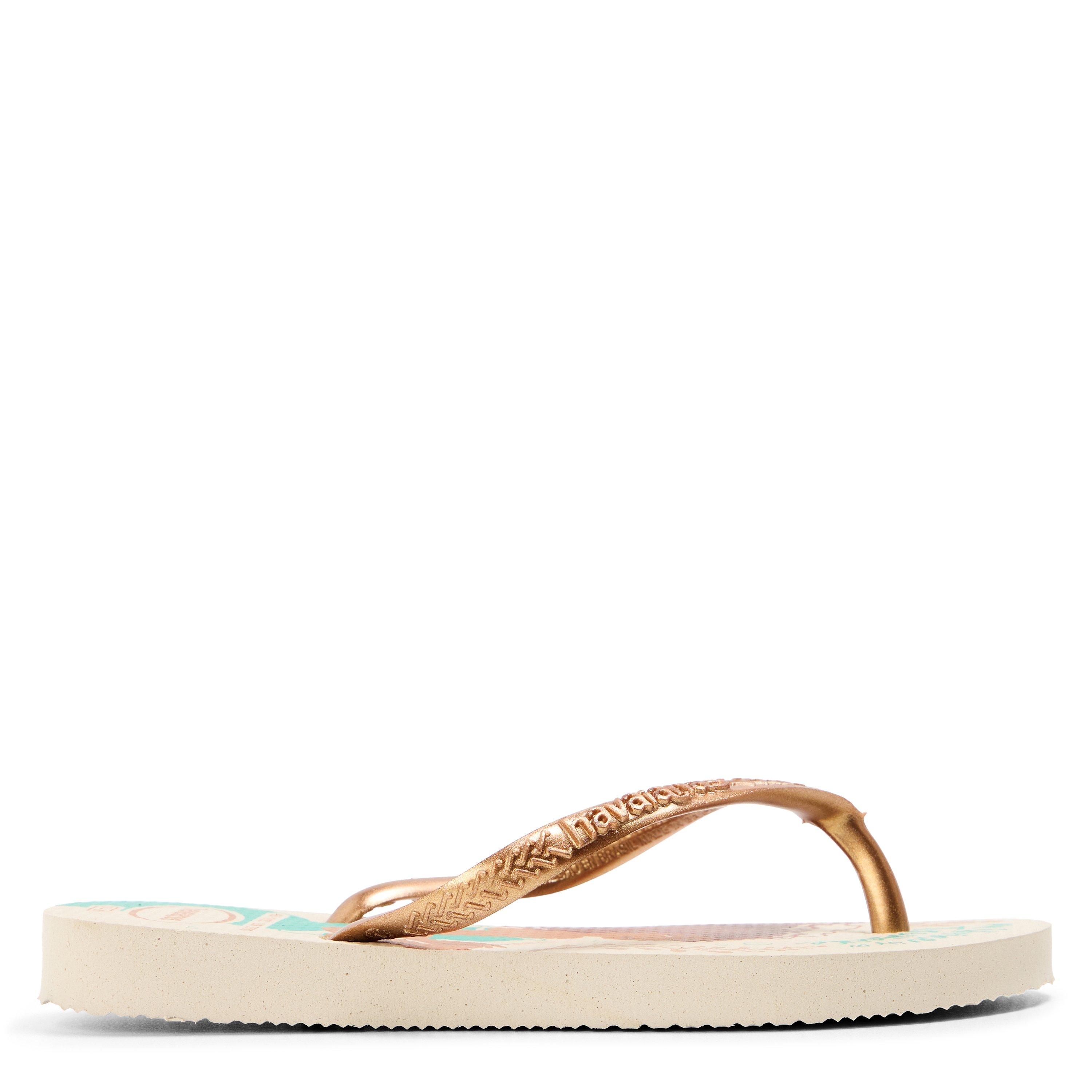 Beige - Havaianas - Unisex Kids A Licences Flip Flops - 1