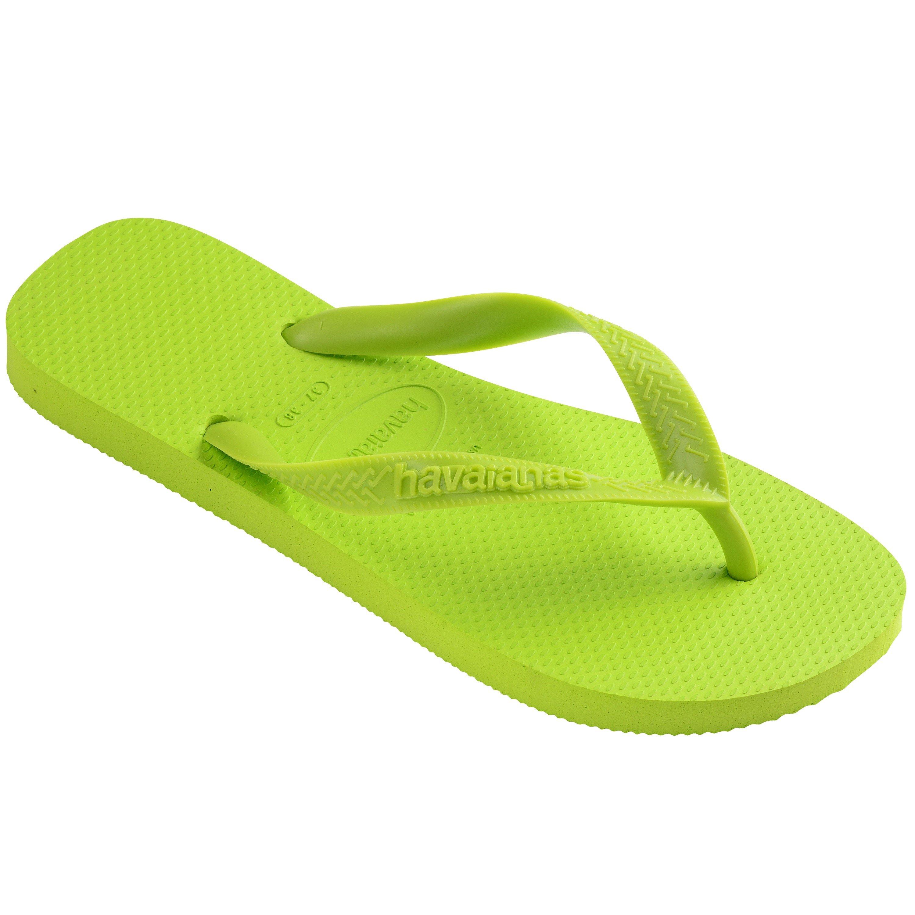 Lemon Green - Havaianas - Kids' Top Pink Electric Flip Flops - 1