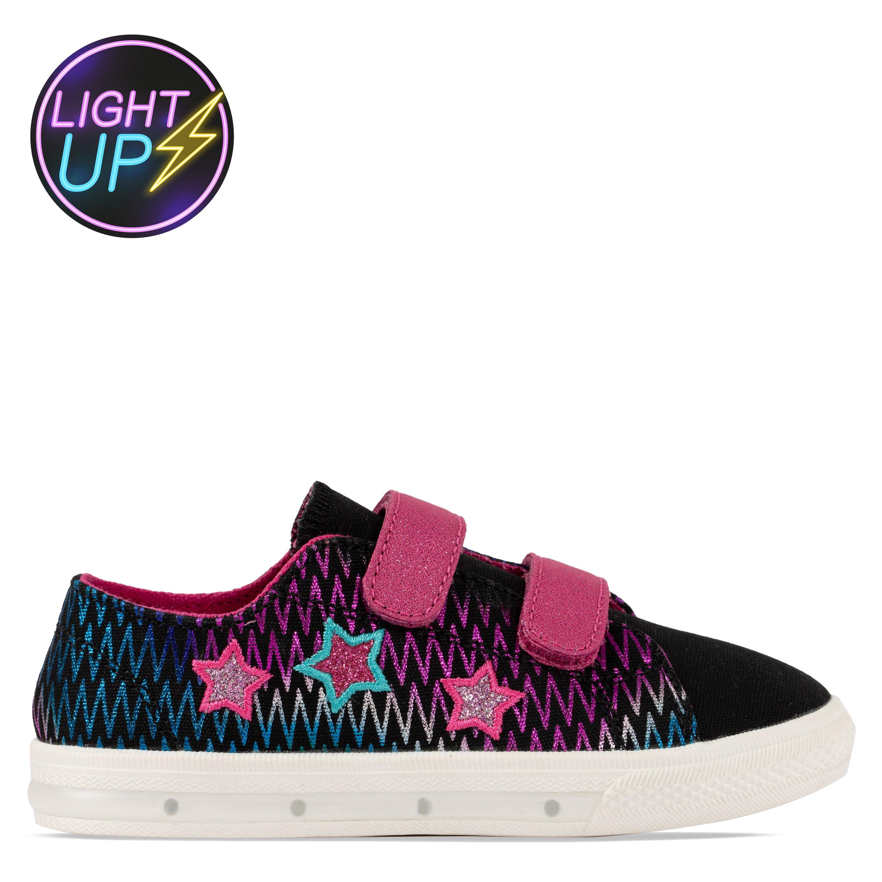 Multi Star - Fabric - Kids' Flash Canvas Light Up Trainers - 1