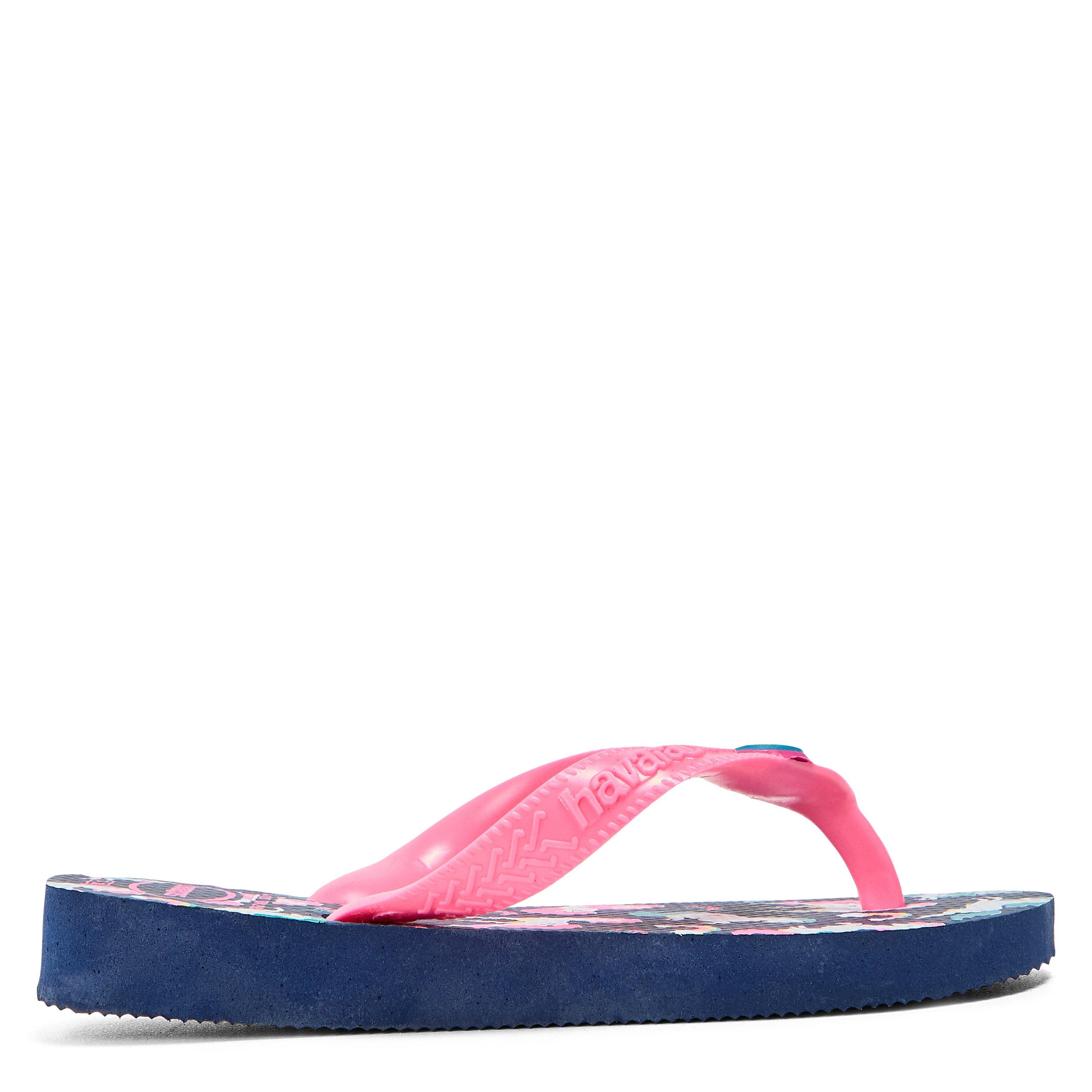 Navy Blue - Havaianas - Havaianas Hav. Kids Fantasy Blue Water 29/30 Flip Flops Unisex - 1