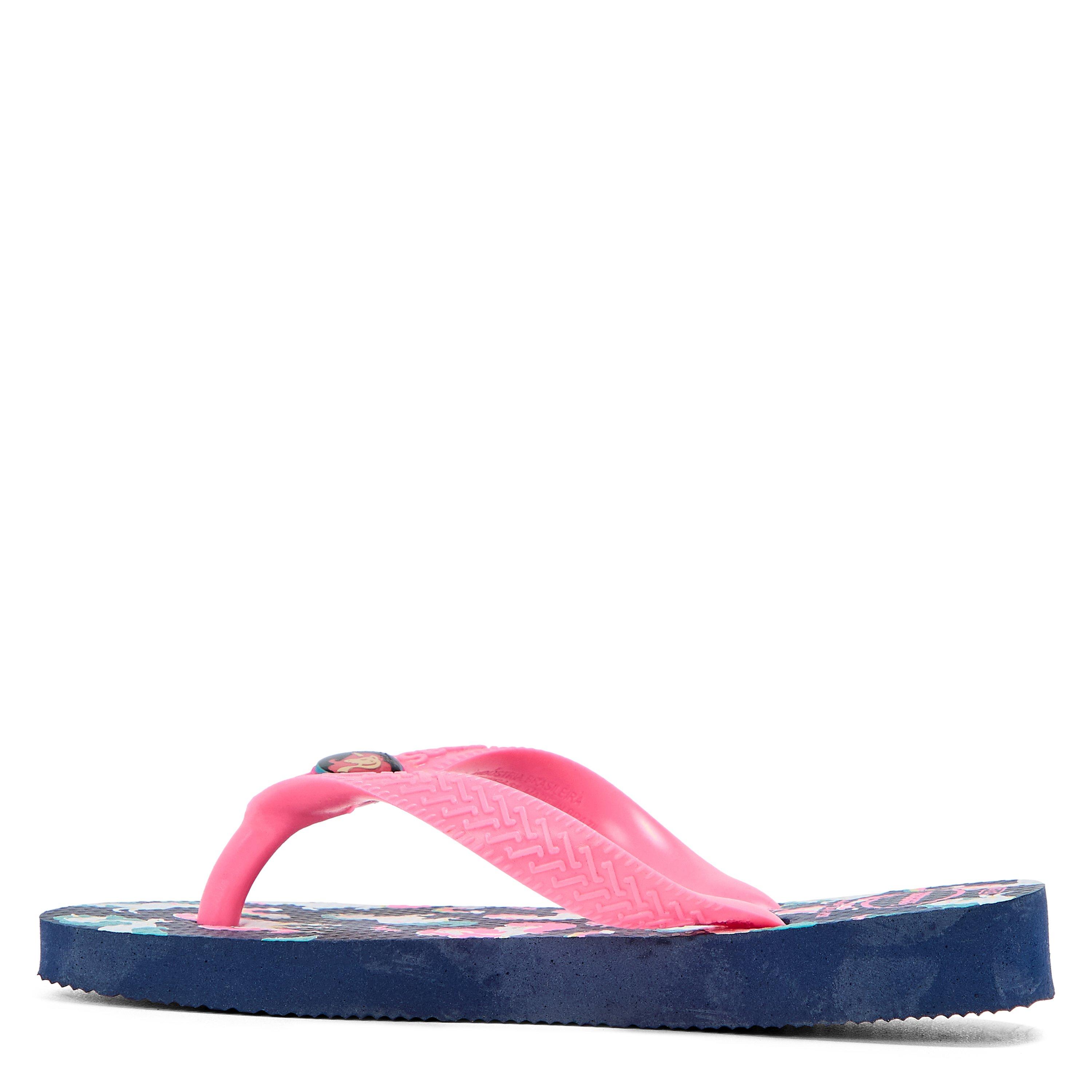Navy Blue - Havaianas - Havaianas Hav. Kids Fantasy Blue Water 29/30 Flip Flops Unisex - 2