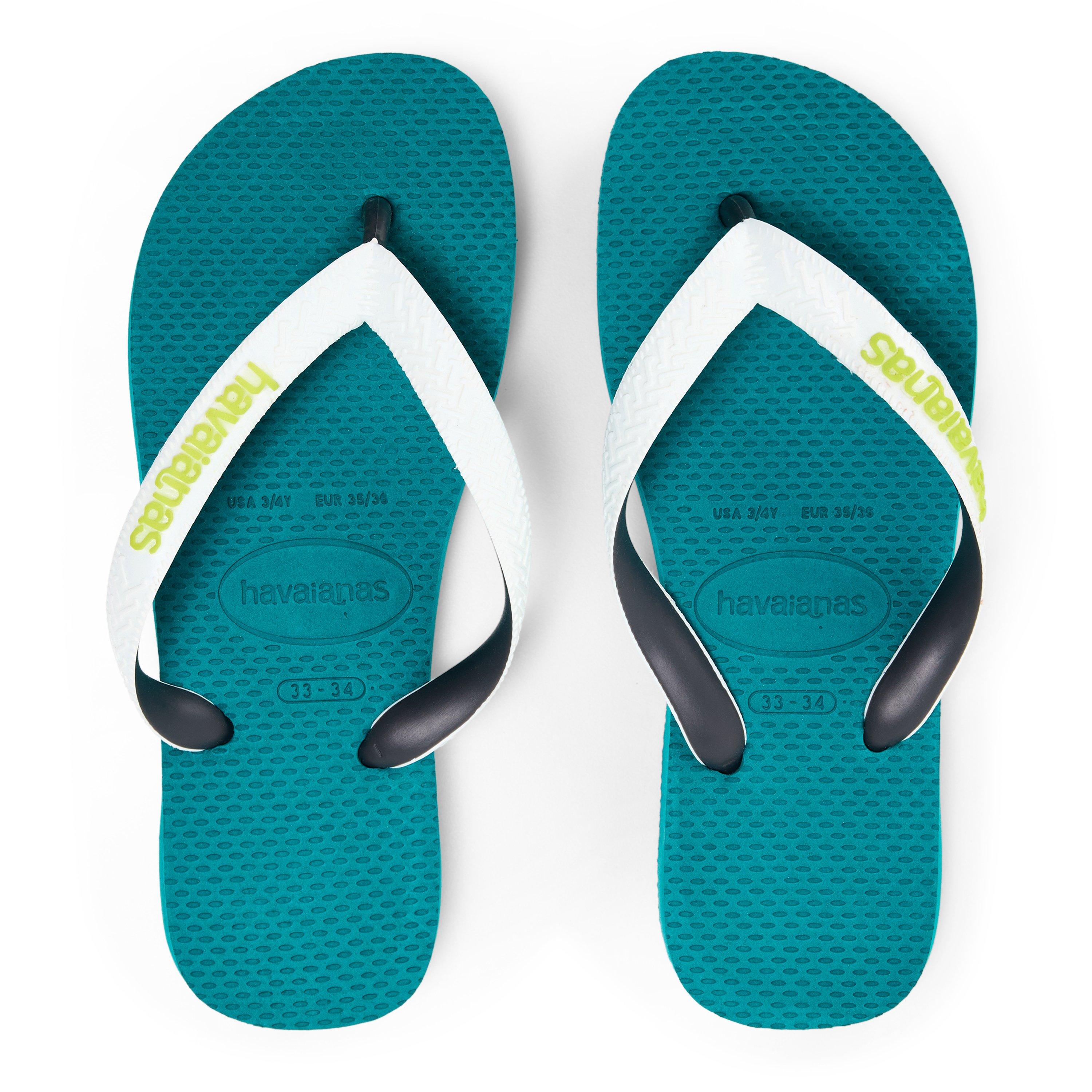 Vibe Green I - Havaianas - Hav. Top Mix Vibe Green 27/28 Flip Flops Unisex Kids - 3