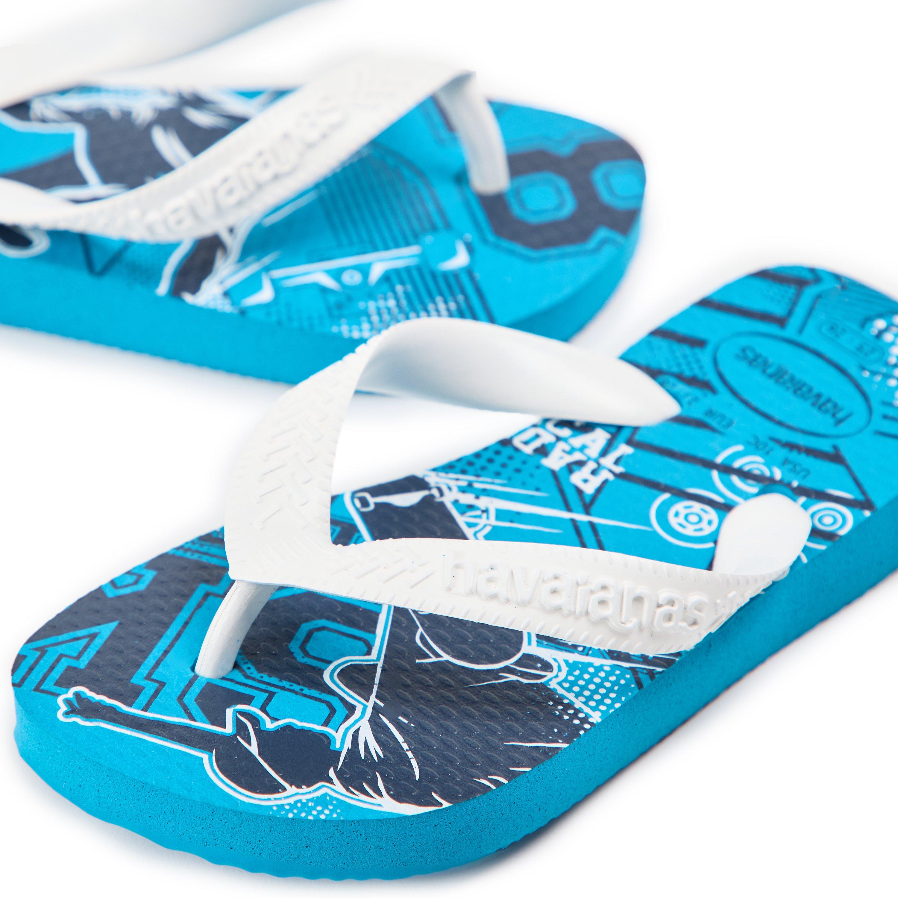 Turquoise - Havaianas - Hav. Kids Athletic Turquoise 25/26 Flip Flops Unisex - 3