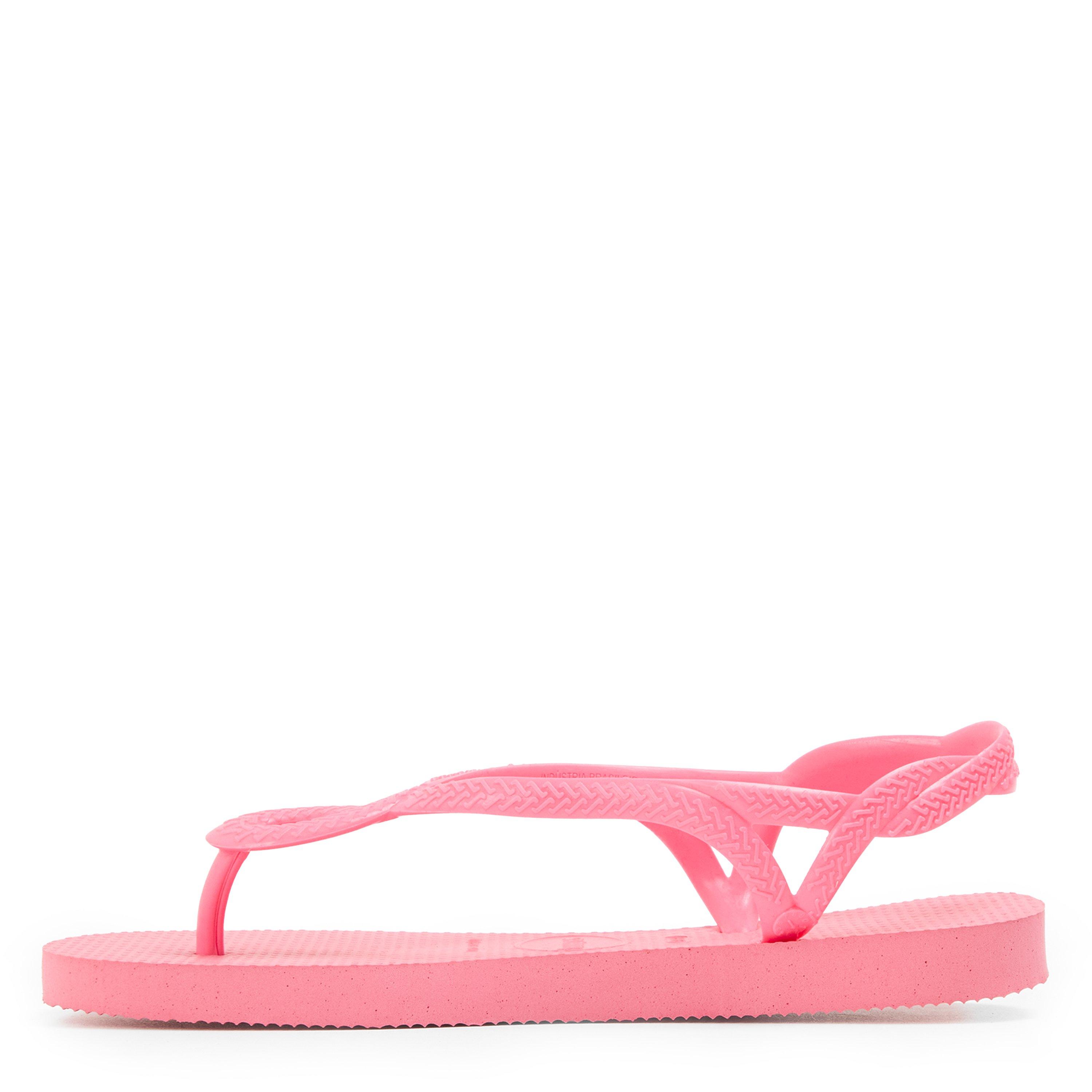Ciber Pink - Havaianas - Hav. Luna Ciber Pink 31/32 Flip Flops Girls - 2