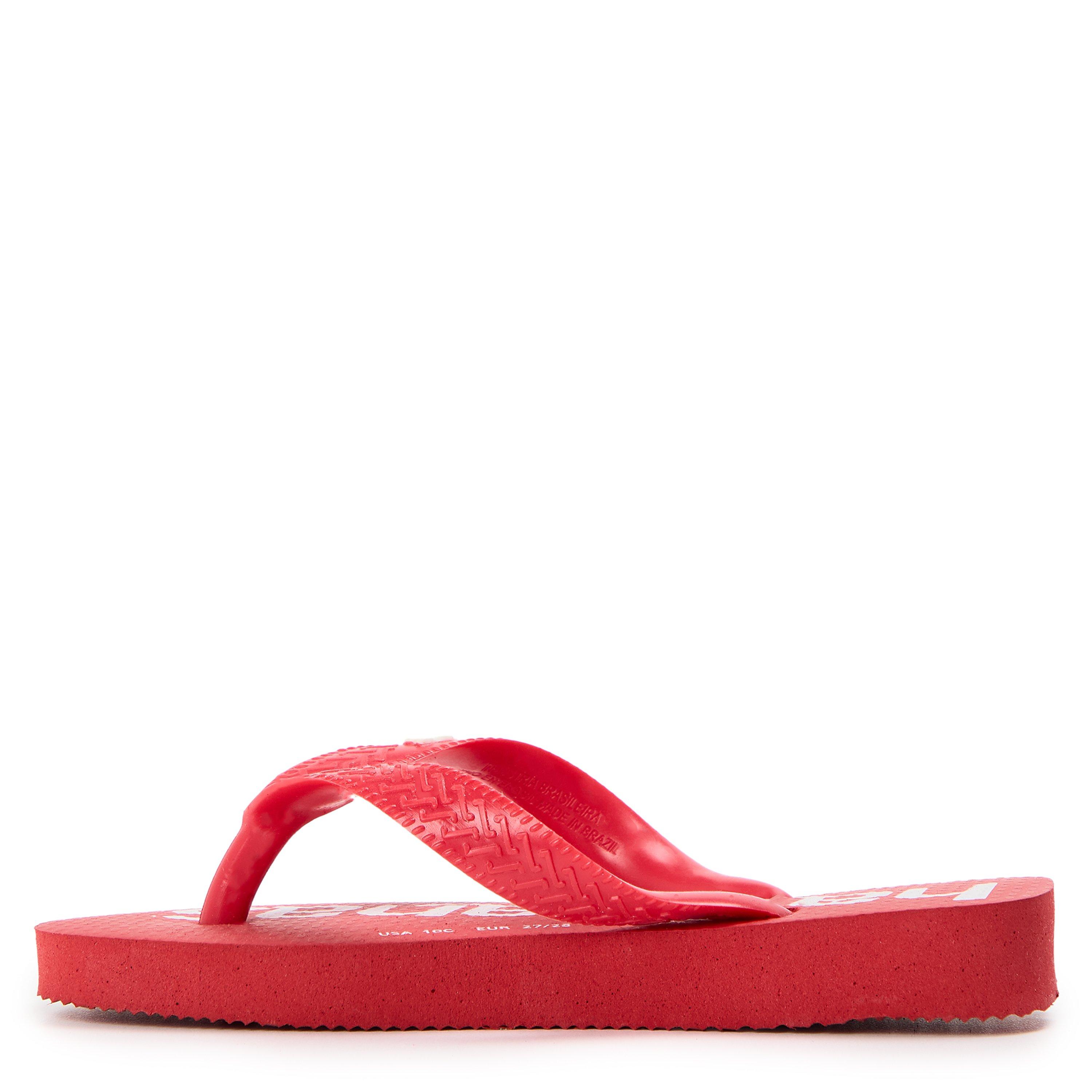 Ruby Red - Havaianas - Hav. Top Logomania Ruby Red 25/26 Flip Flops Girls - 2