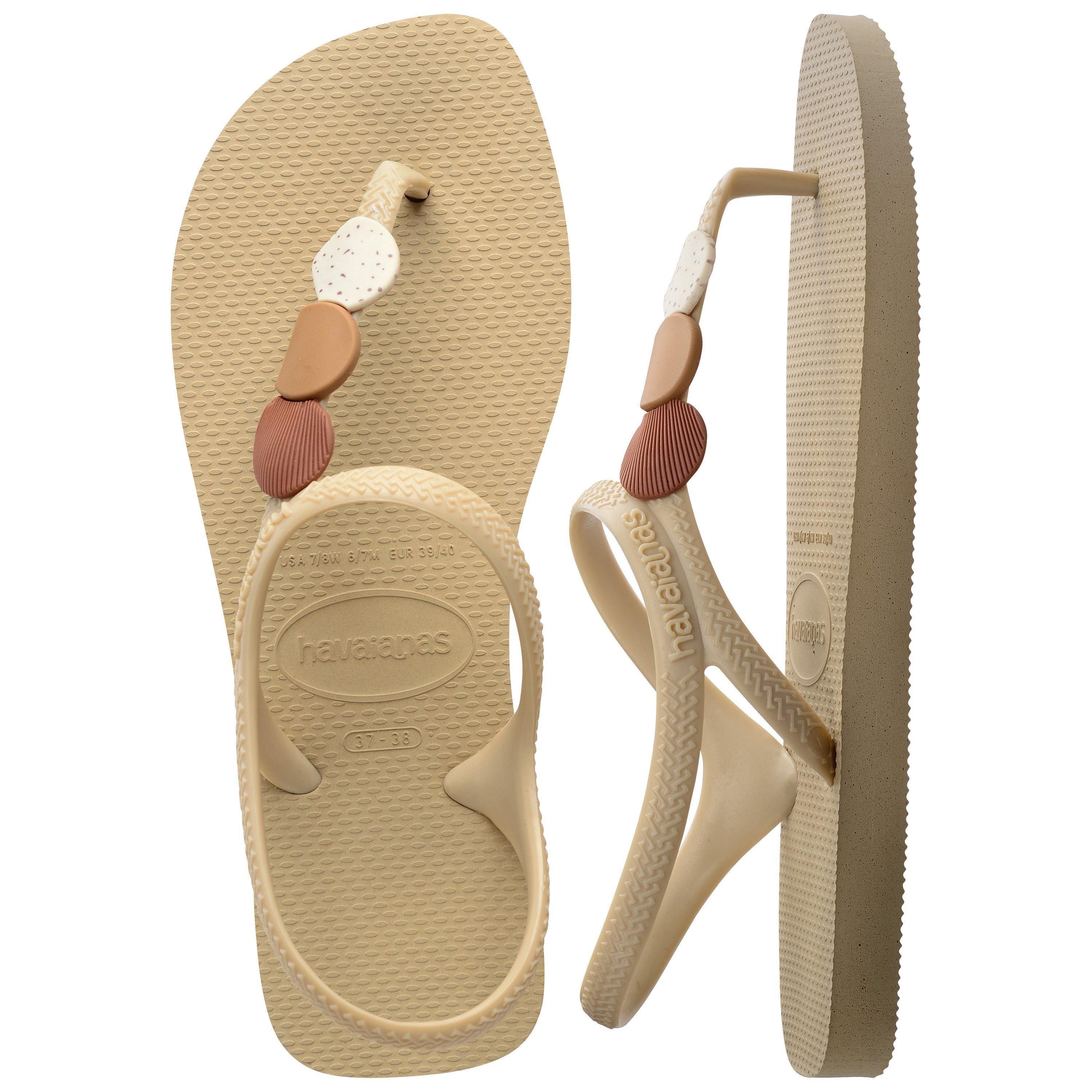 Sand Grey - Havaianas - Kids' Flash Urban Plus Ballet Rose Flip Flops - 3