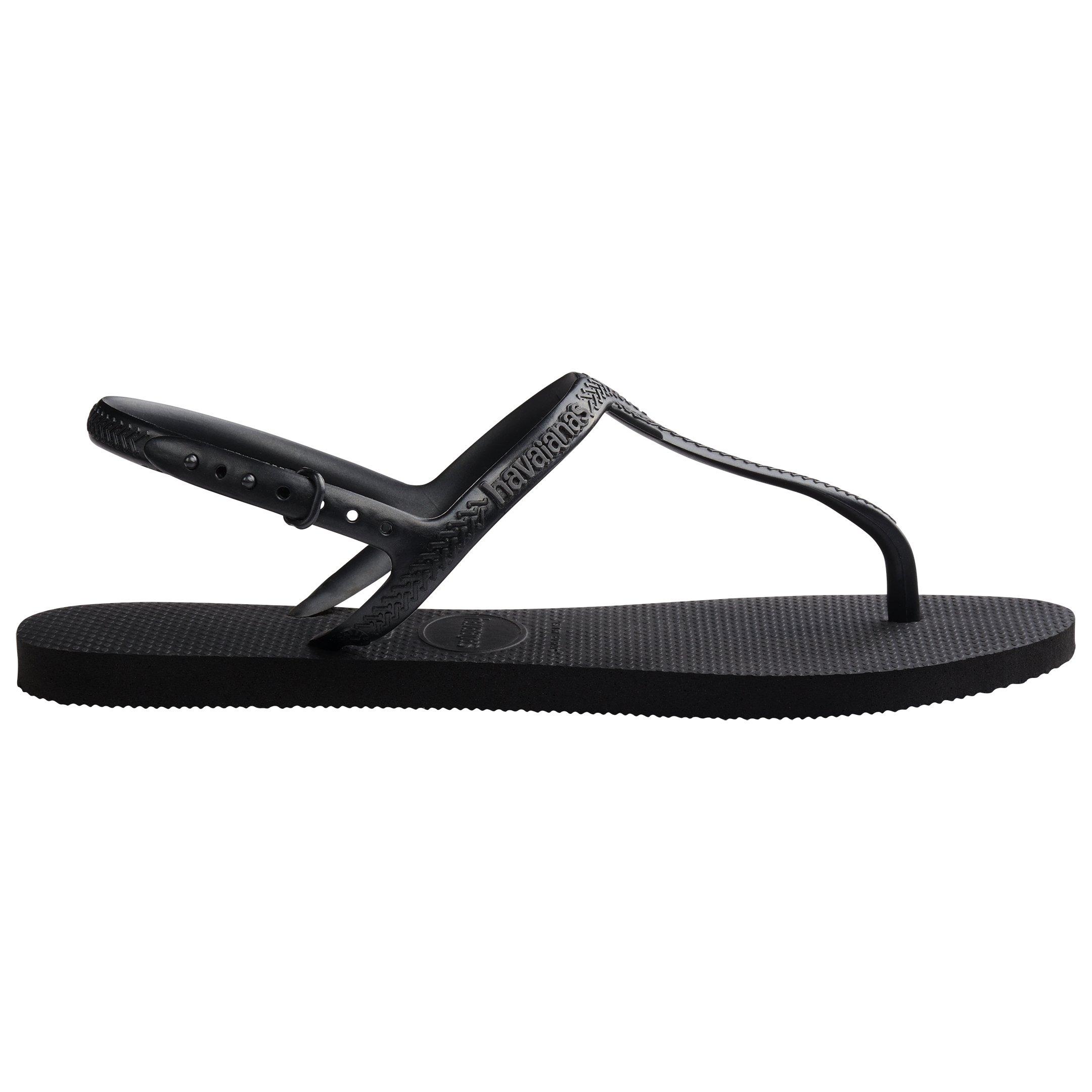 Black - Havaianas - Kids' Twist Black Flip Flops - 1