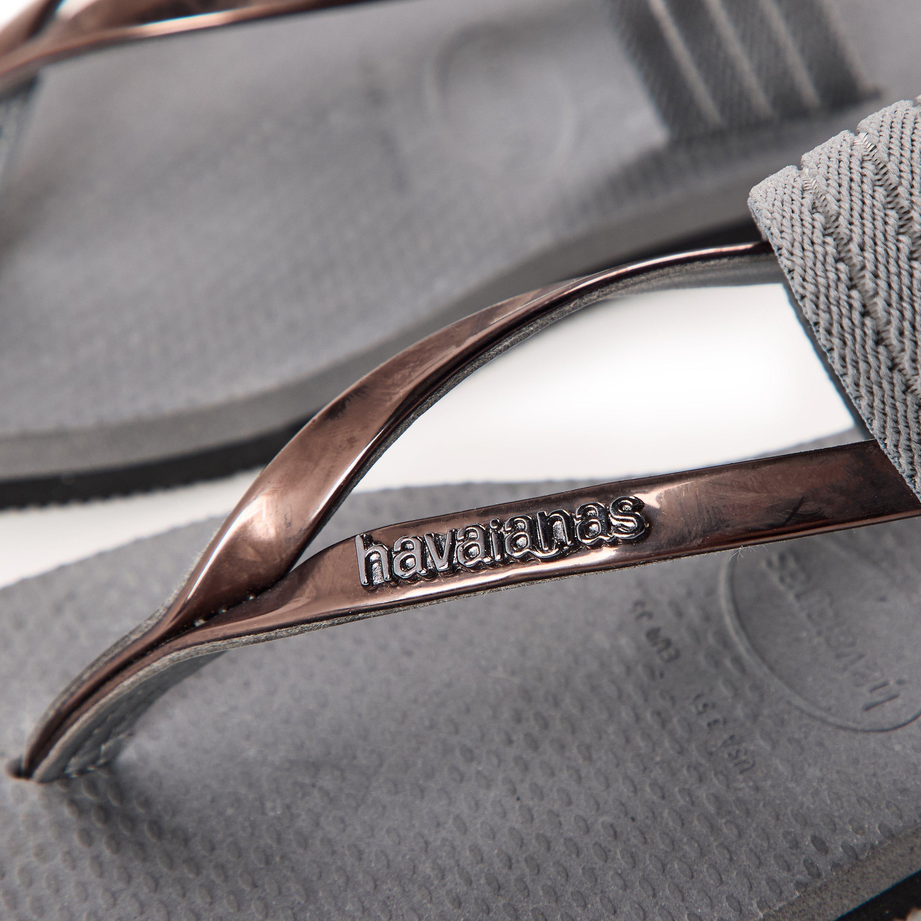 Stahlgrau - Havaianas - Havaianas Hav. You Floripa Steel Grey 033 Flip Flops Girls - 3