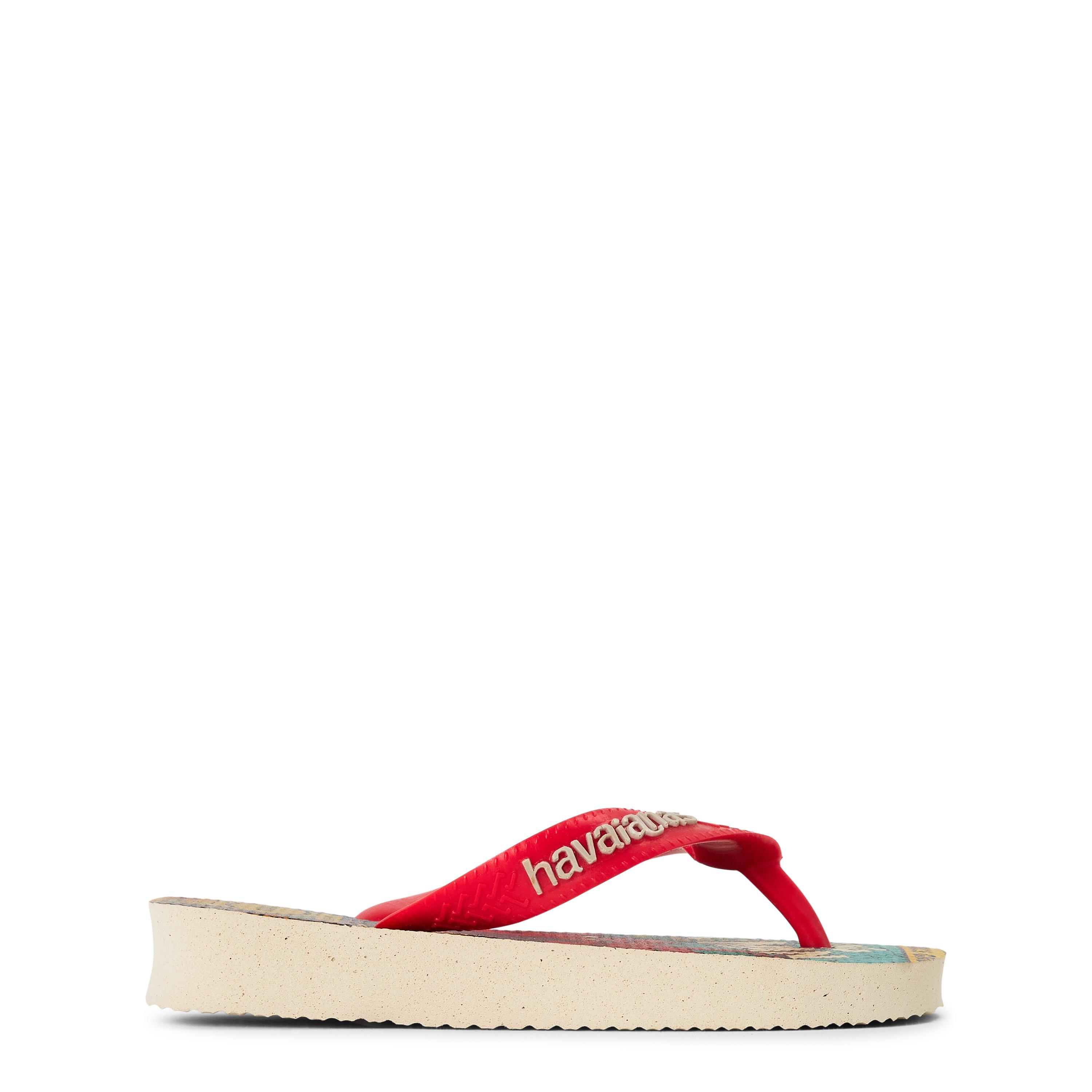 Havaianas  Kids' A Licences Flip Flops - Beige/Ruby Red - 7C