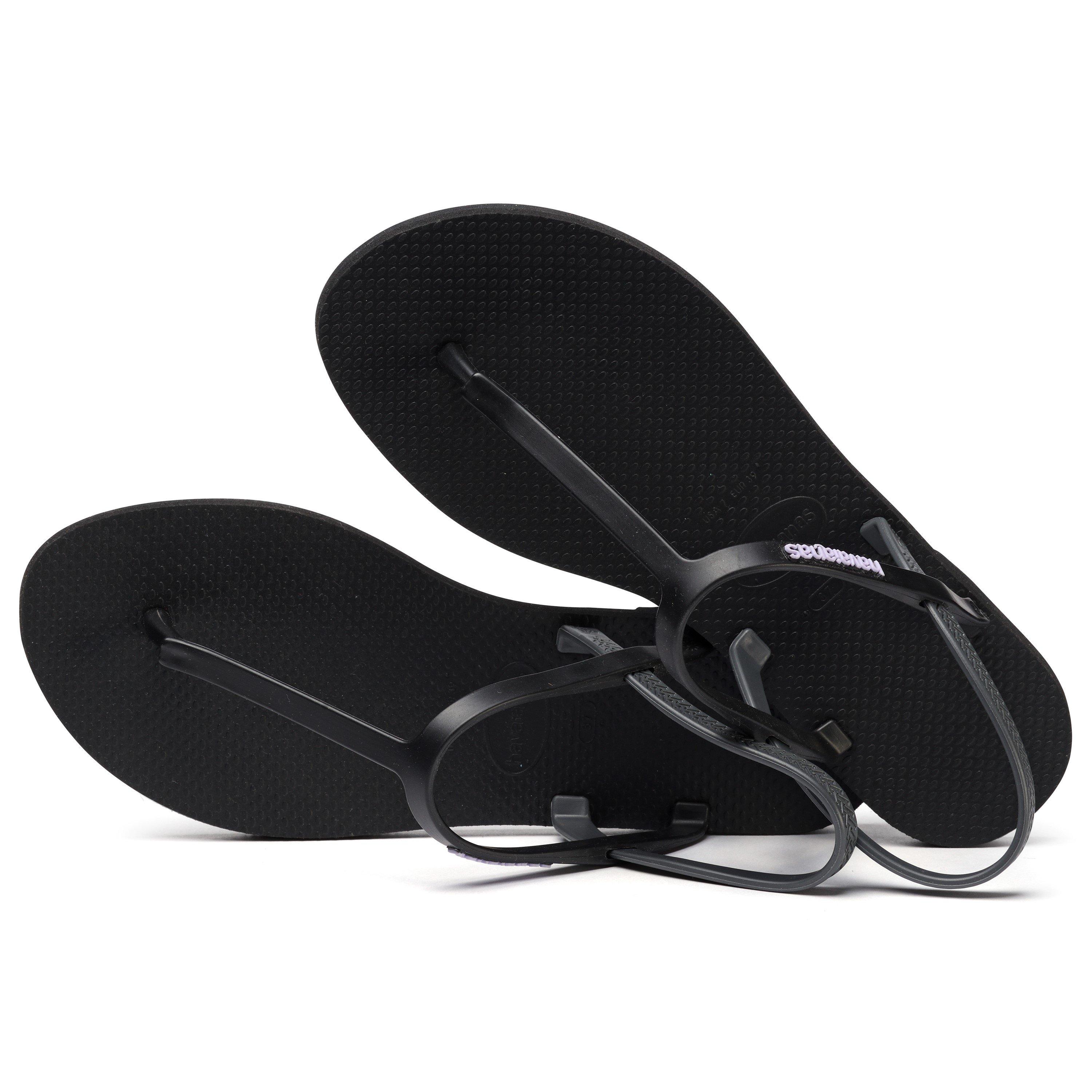 Black - Havaianas - Hav. You Paraty Black 33 Flip Flops Girls - 3