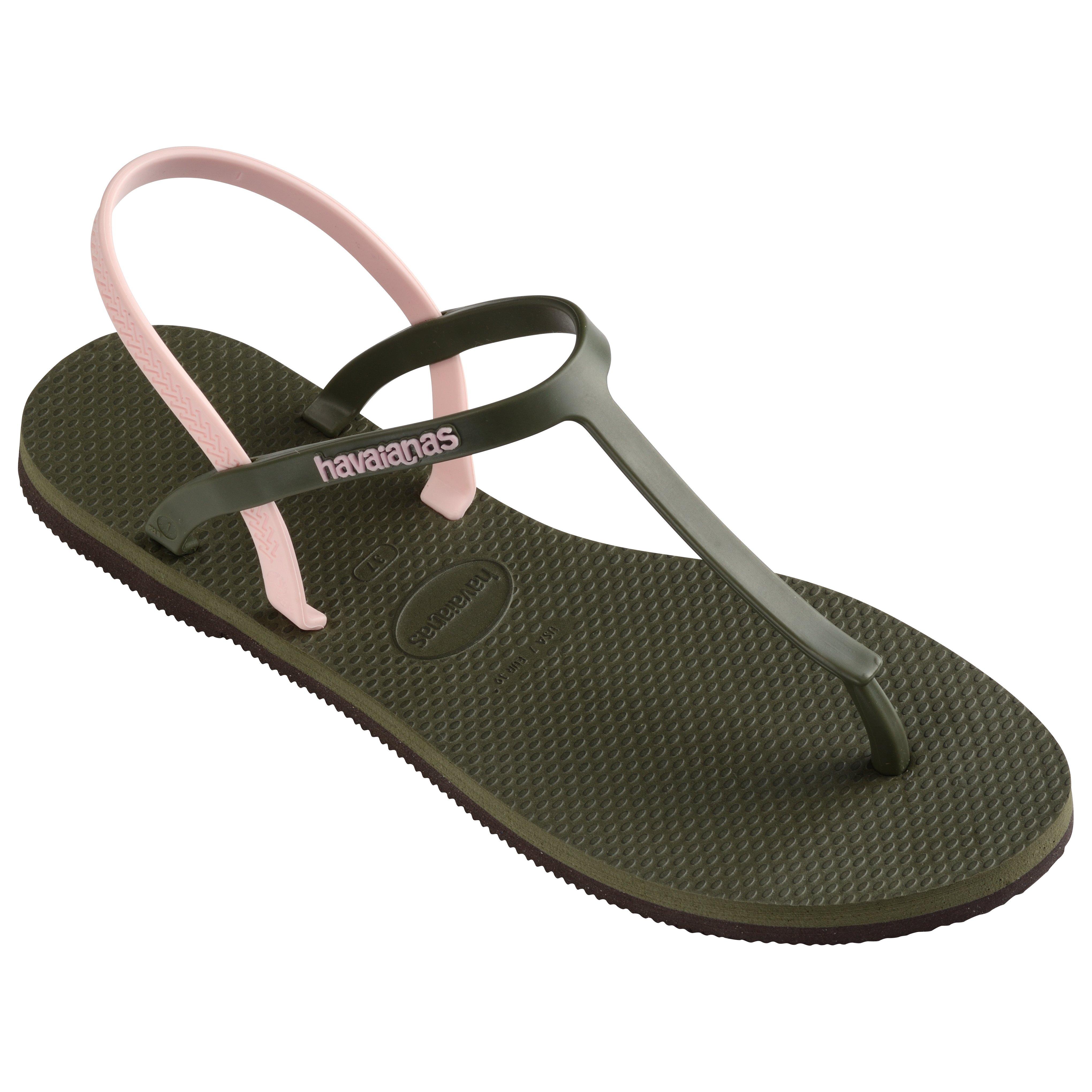 Green - Havaianas - Kids' Hav. You Paraty Black Flip Flops - 2