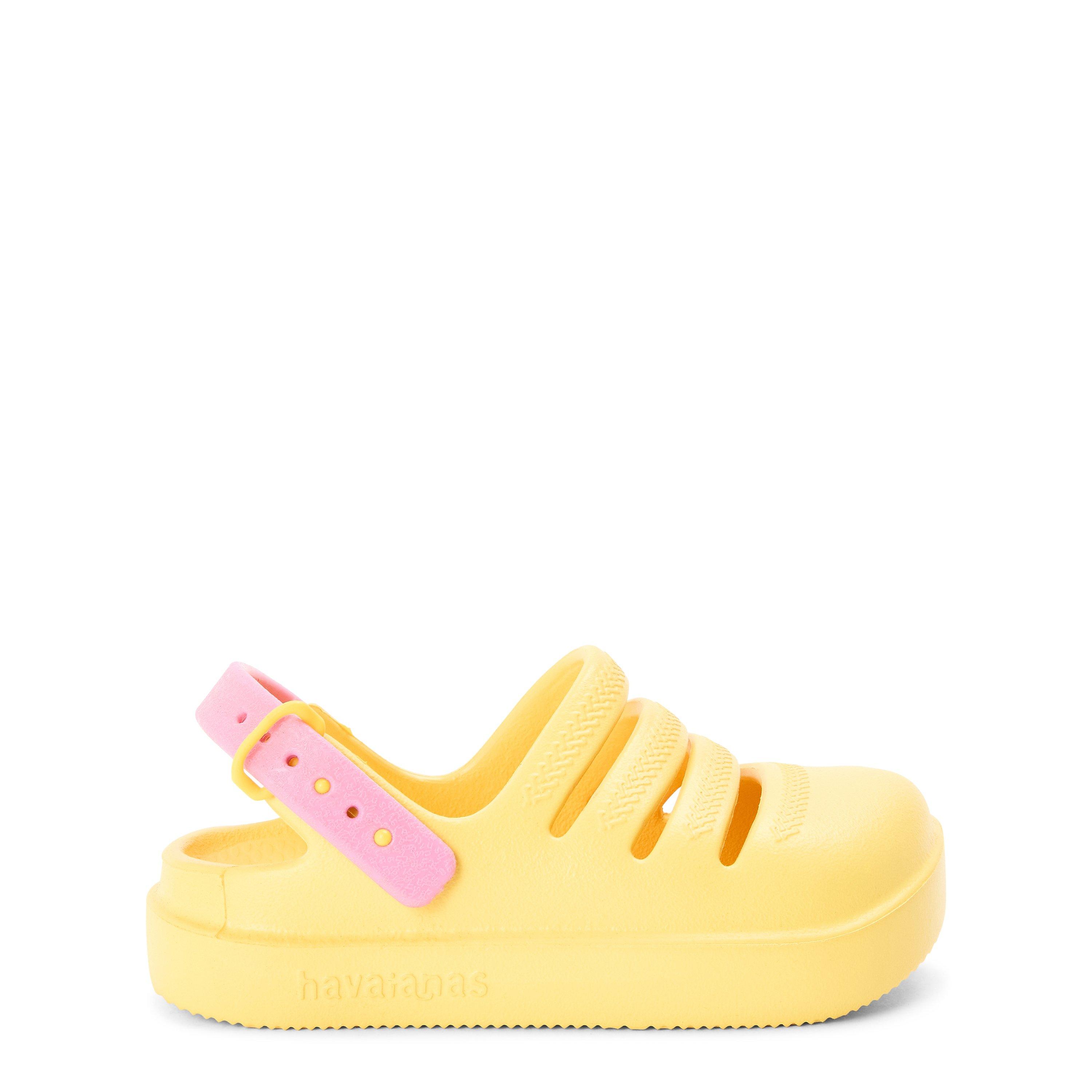 Havaianas Hav. Kids Clog Pink Flux/Prisma Pur Flip Flops Girls