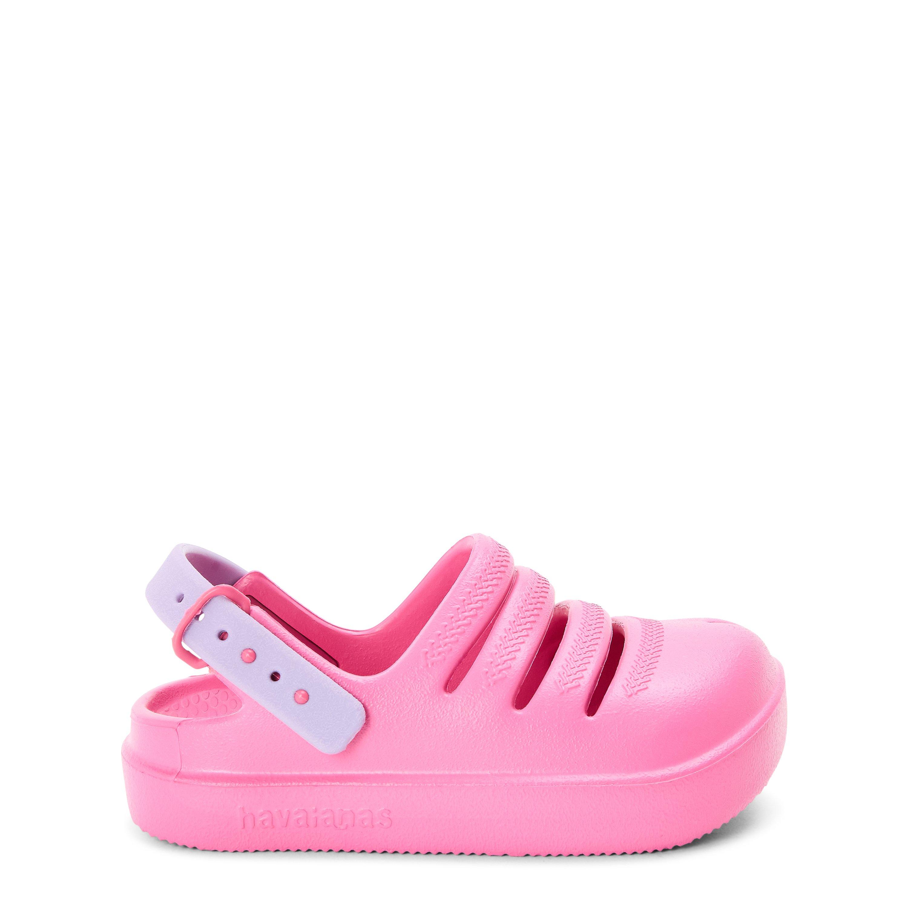 Havaianas  Kids' Pink Flip Flops - Pink Flux/Prp - 7C