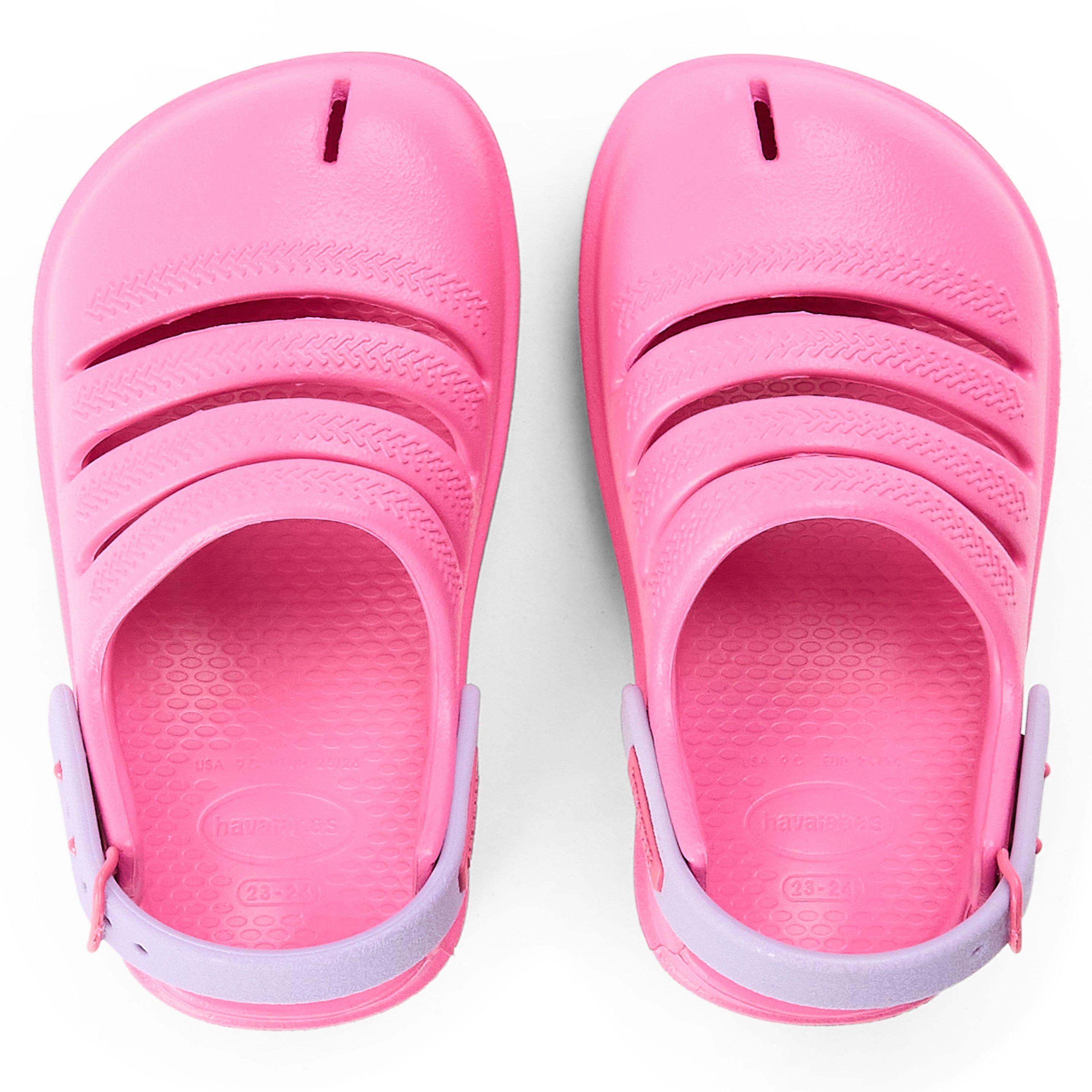 Pink Flux/Prp - Havaianas - Kids' Pink Flip Flops - 4
