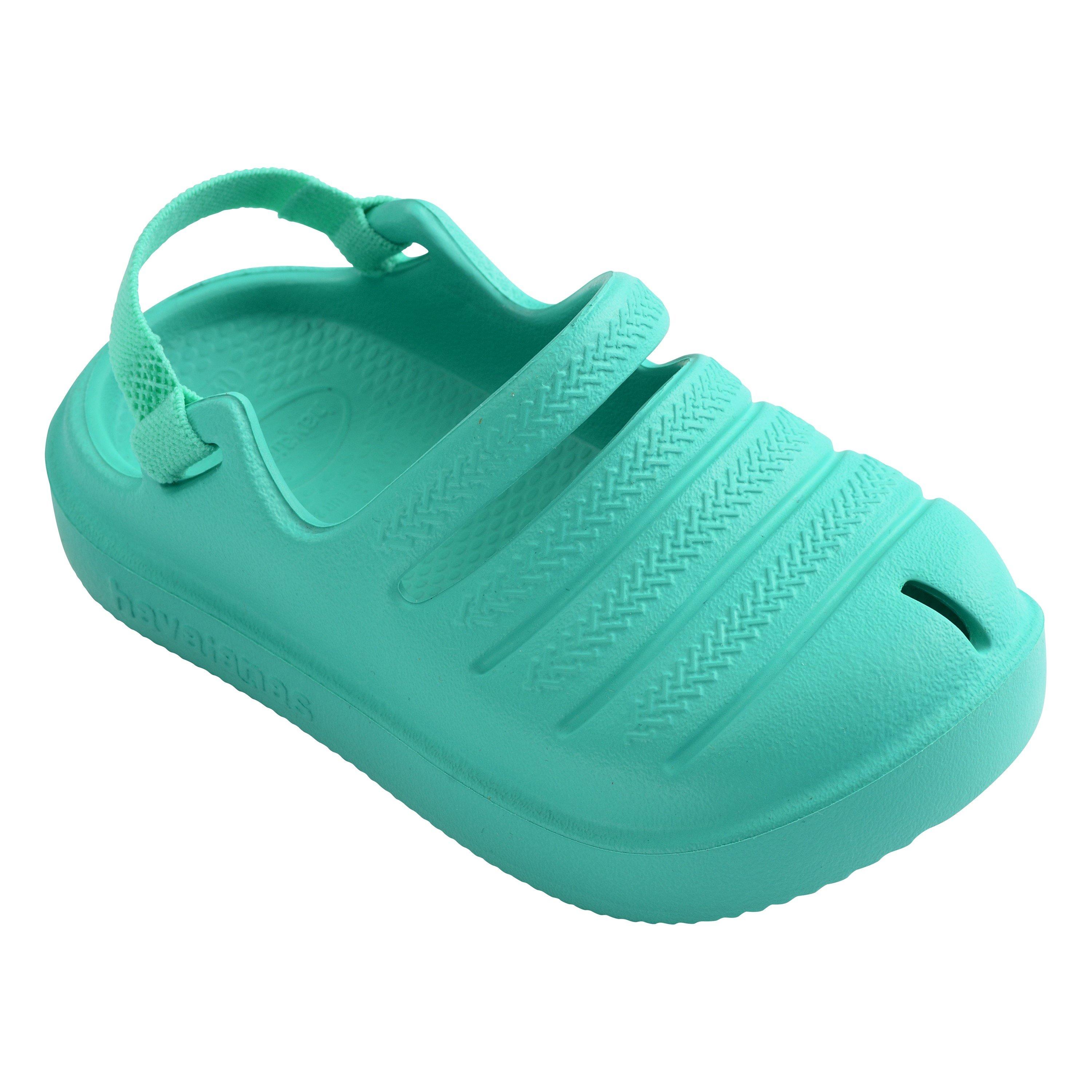 Havaianas Kids Green Blue Flip Flops in Size C8, Sports Direct - Image 2