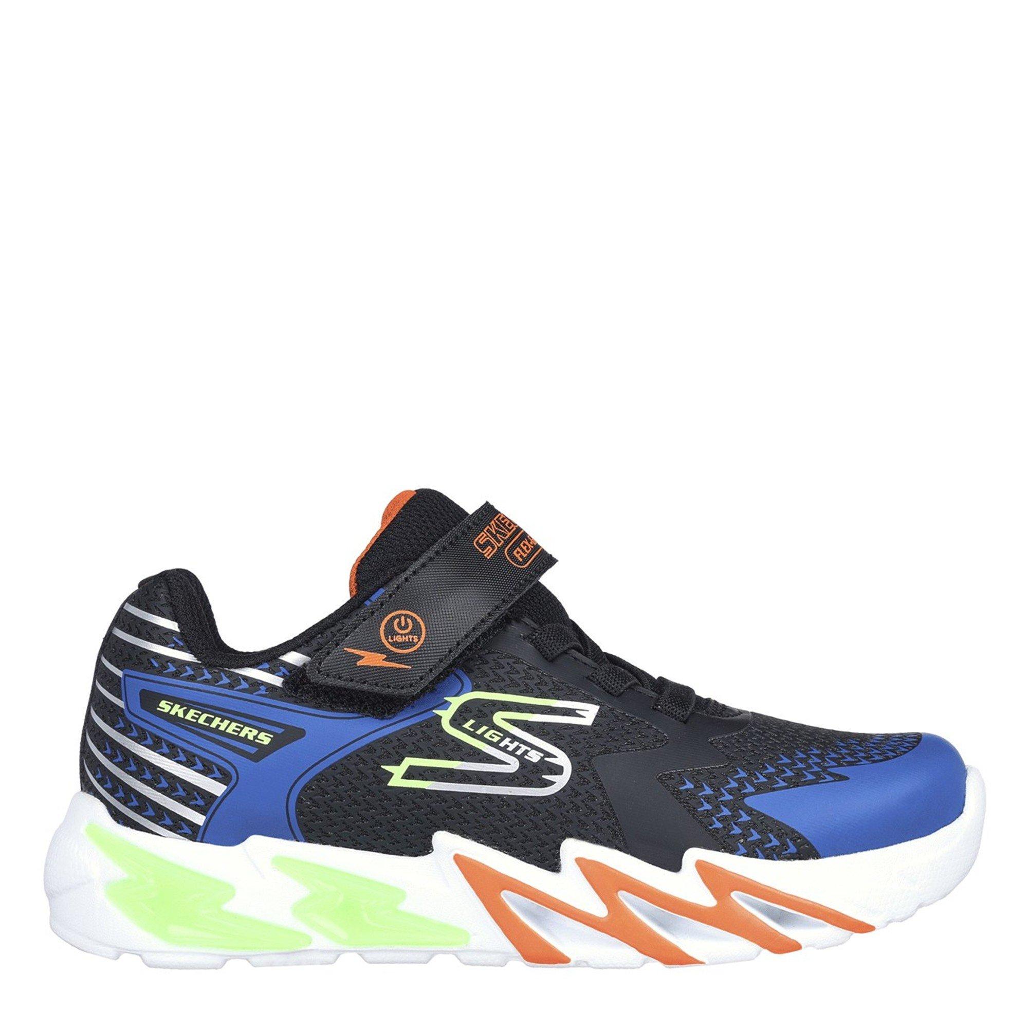Black Blue - Skechers - S Lights: Flex - Glow Bolt - 1