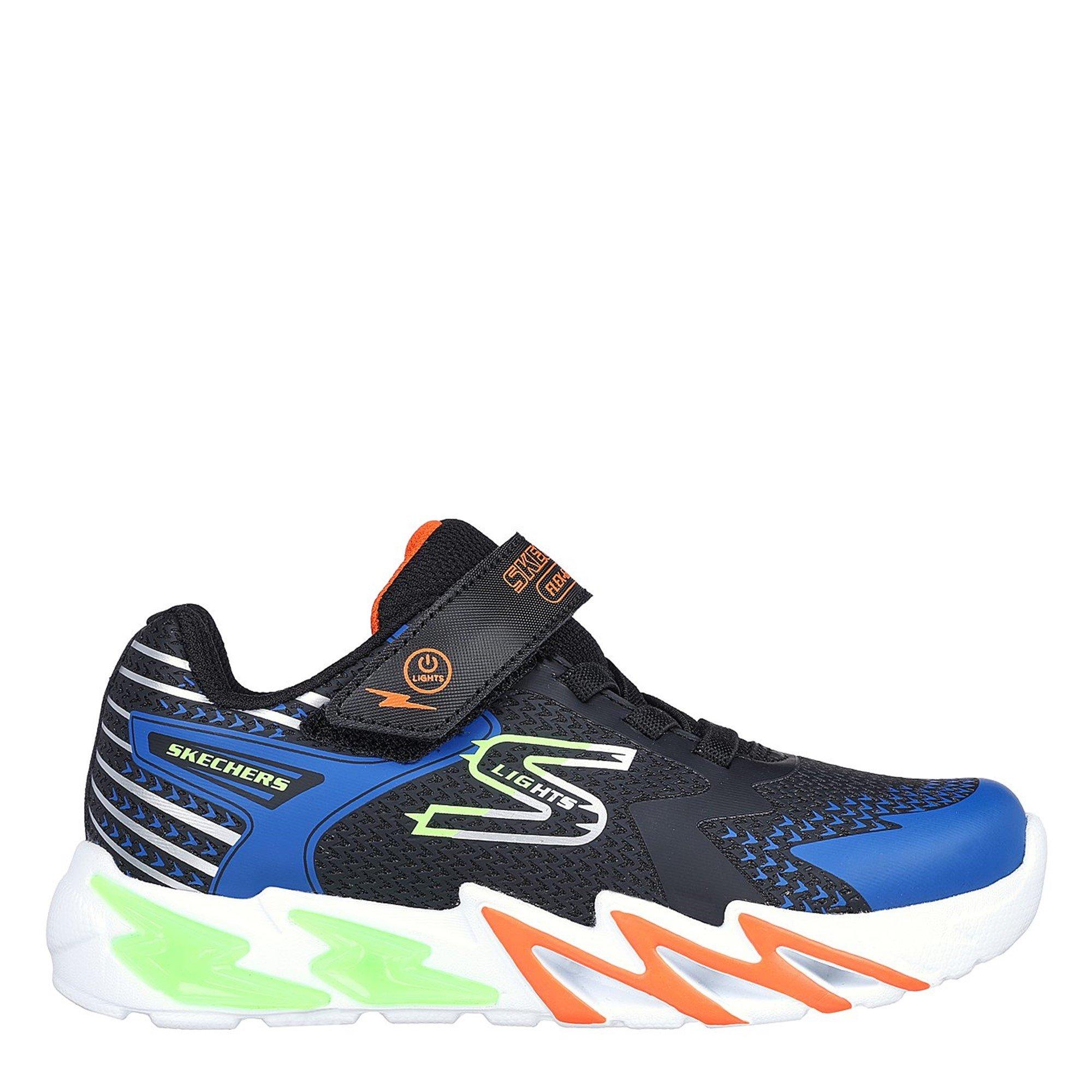 Black Blue - Skechers - S Lights: Flex - Glow Bolt - 3