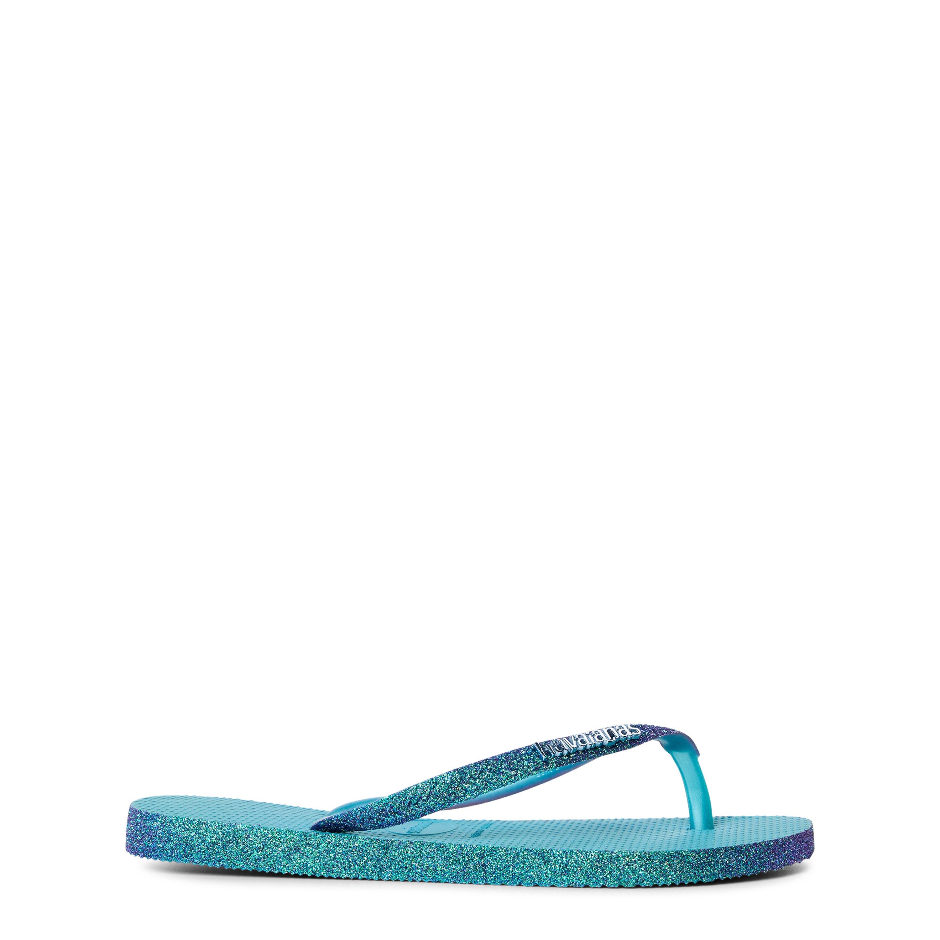 Bleu Nautique - Havaianas - Hav. Slim Sparkle Ii Nautical Blue Flip Flops Unisex Kids - 1