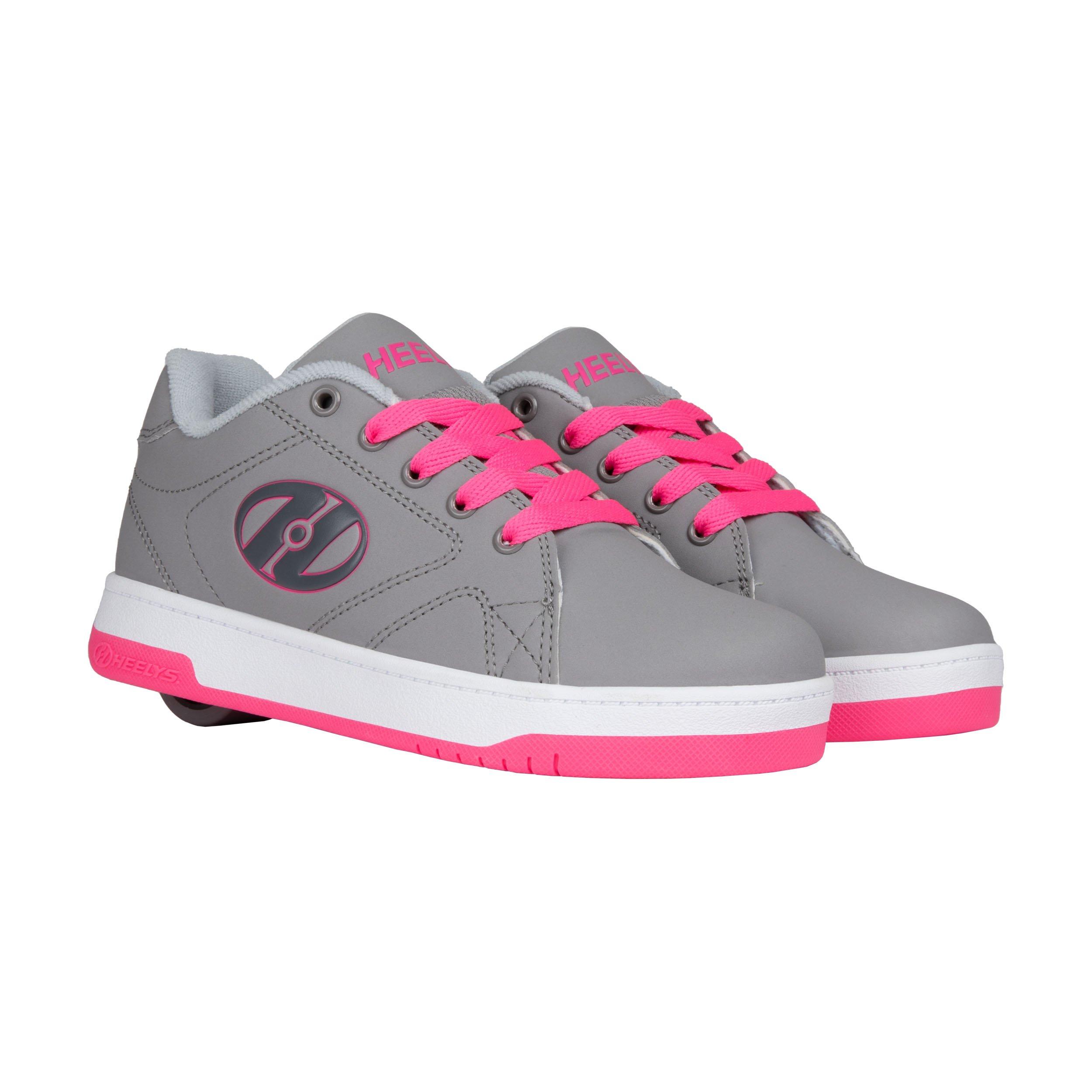 Grijs/Neon Roze - Heelys - Prop Em Neon/Pink - 2