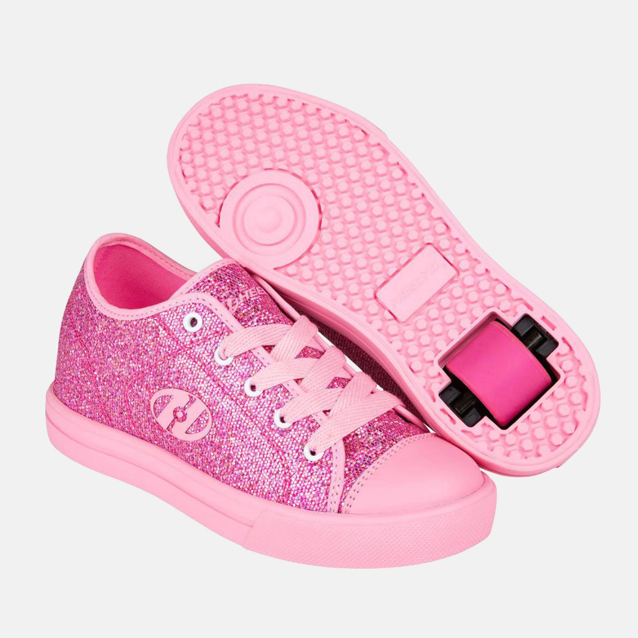 【T8608】James Hill/Playing It Like It Is… Heelys | Classic EM - Pink/Pink | Roller Shoes | Sports Direct