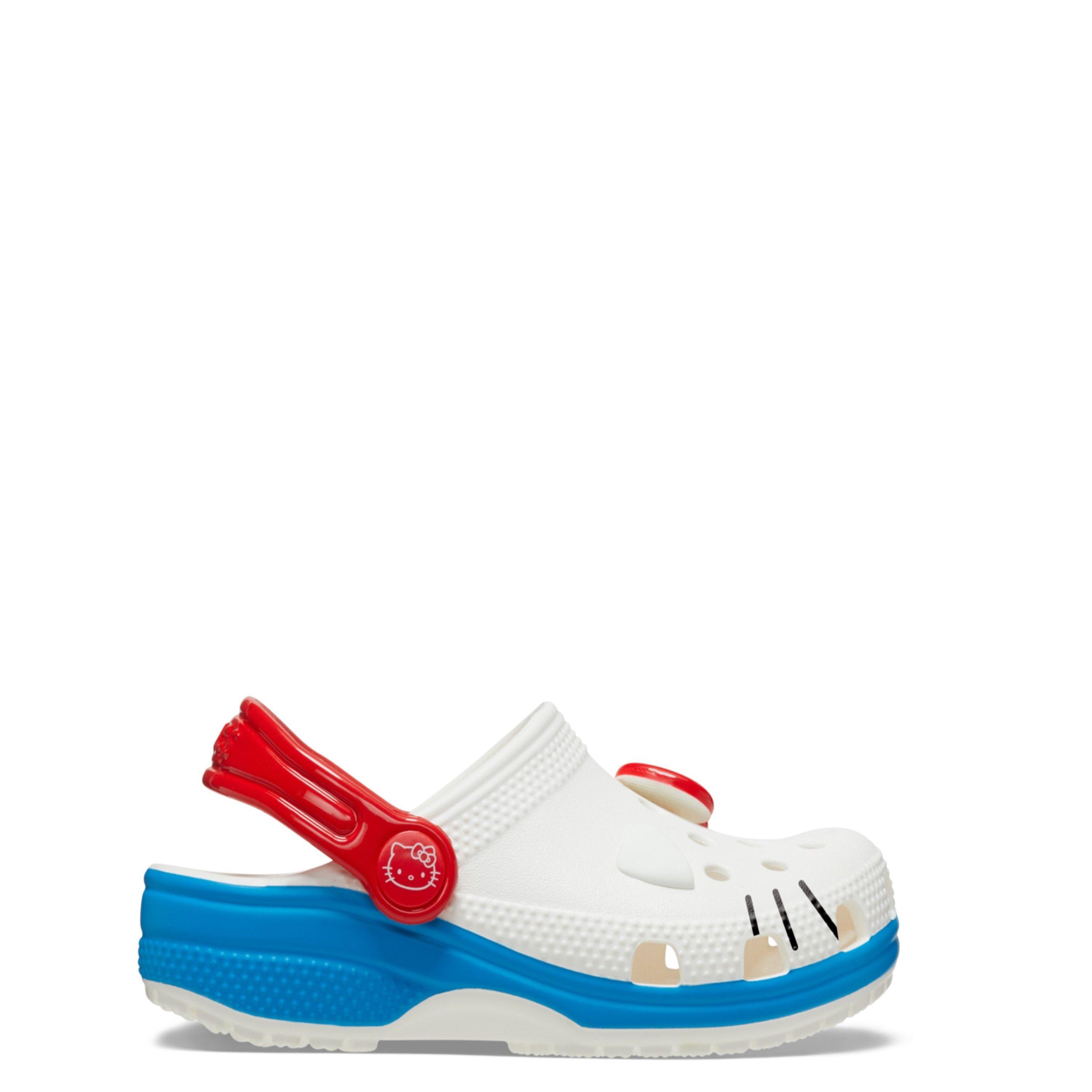 Bijela - Crocs - Unisex Kids' Hello Kitty Classic Clog - 1