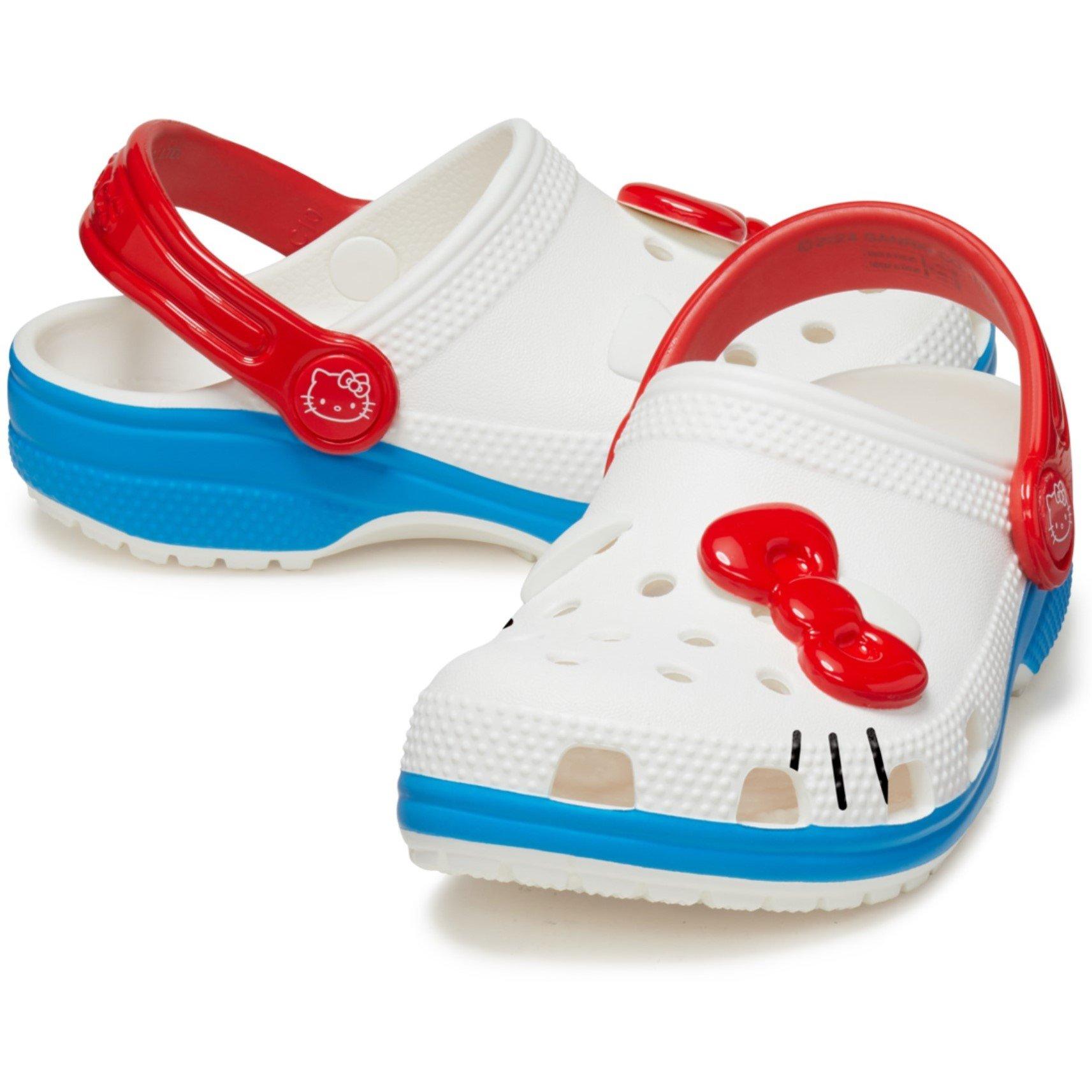 Wit - Crocs - Unisex Kids' Hello Kitty Classic Clog - 2