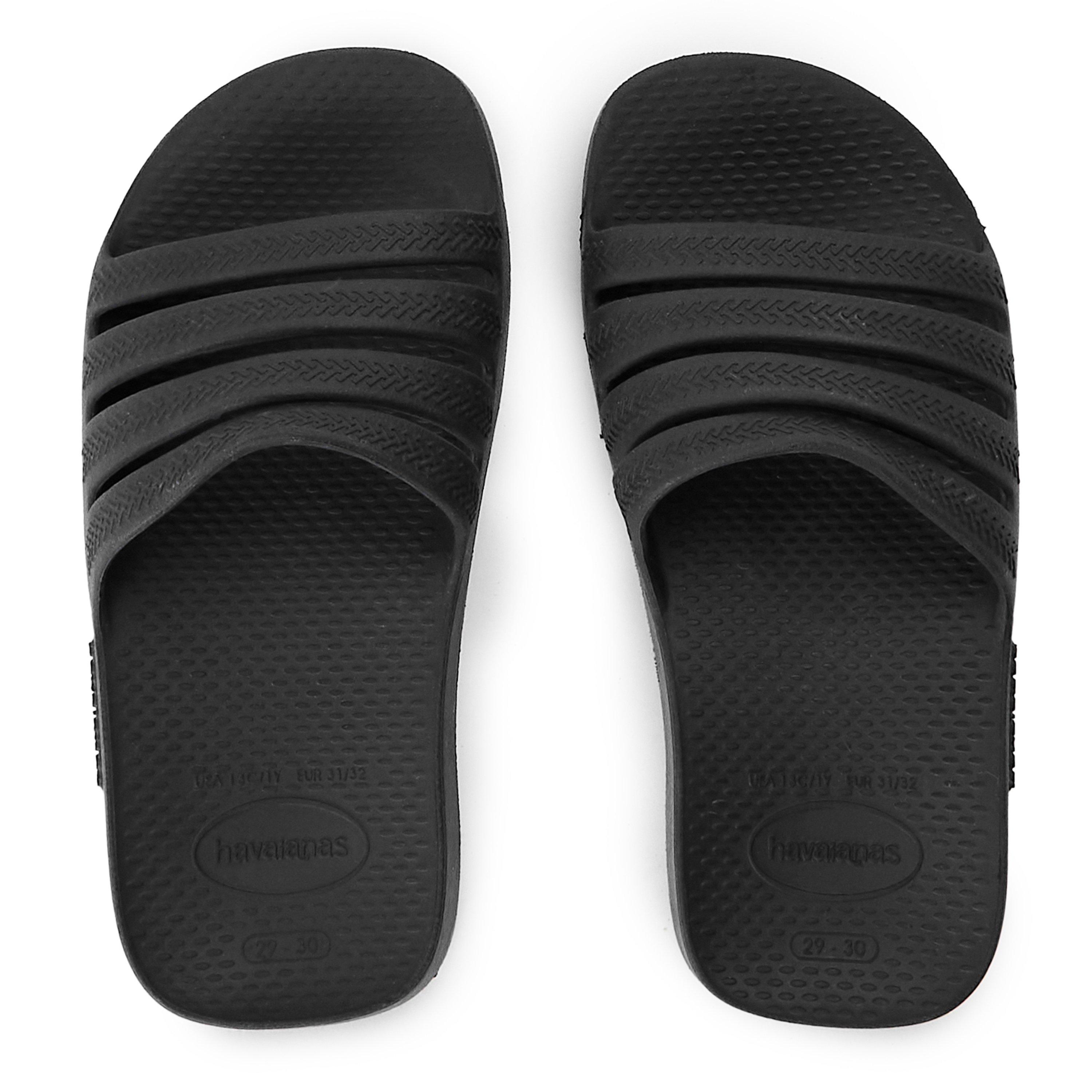 Noir - Havaianas - Unisex Kids' Stradi Black Flip Flops - 4