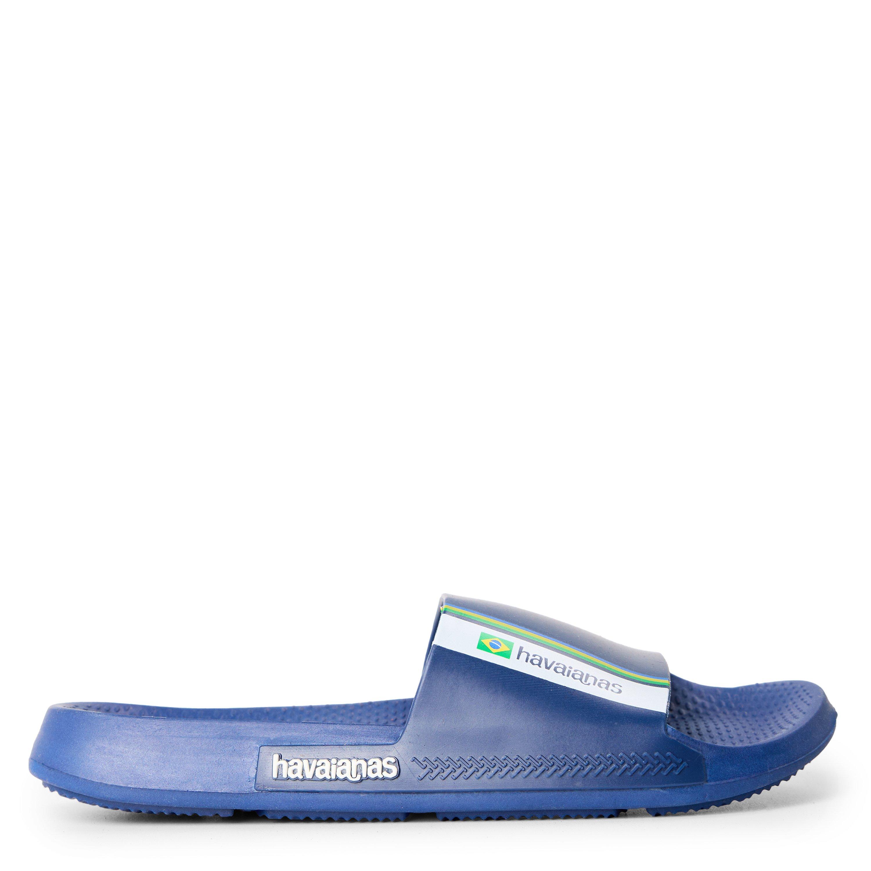 Havaianas Hav. Slide Brasil Navy Blue 29/30 Flip Flops Unisex Kids