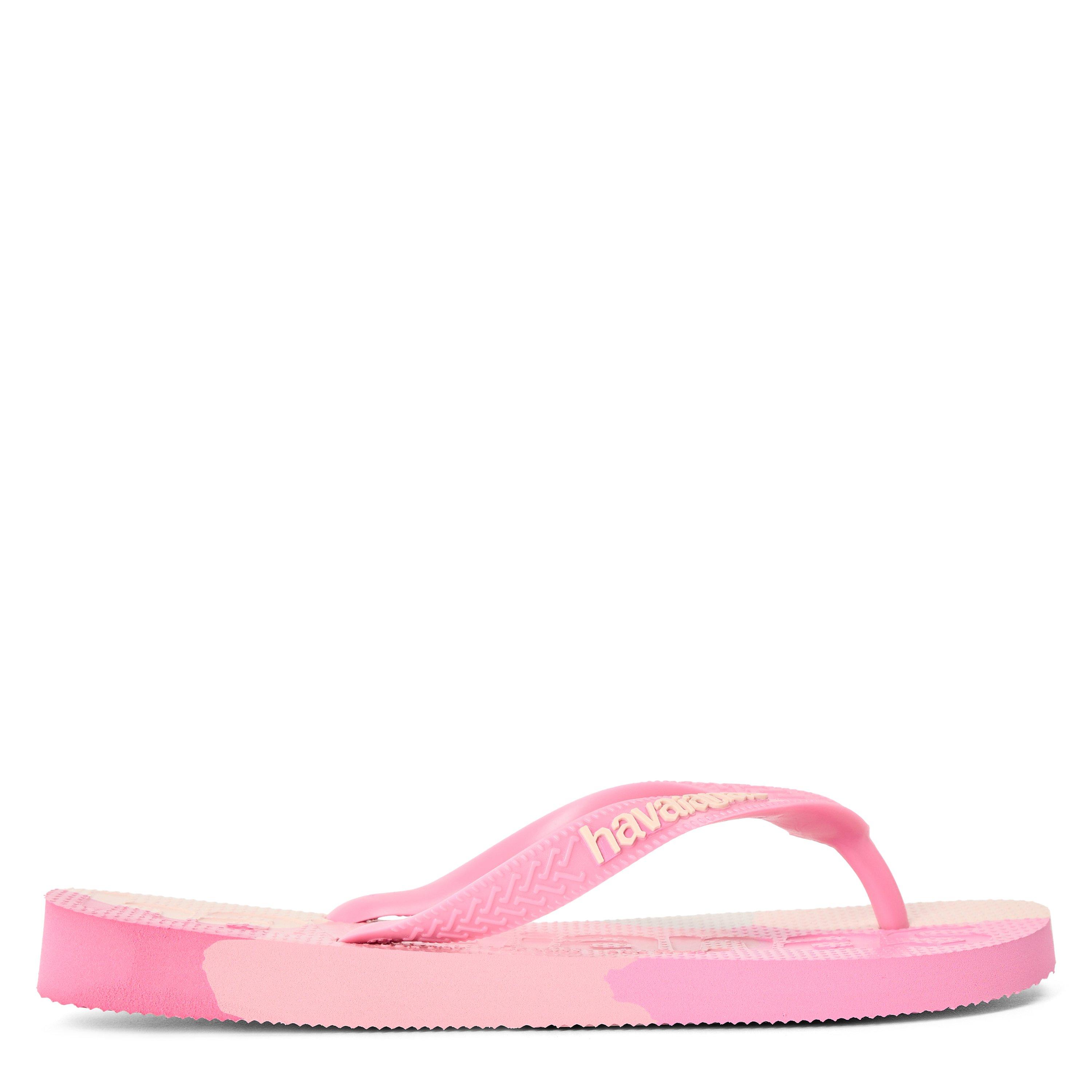 Rose de cristal - Havaianas - Hav. Top Logomania Colors Ii Crysta Flip Flops Unisex Kids - 1