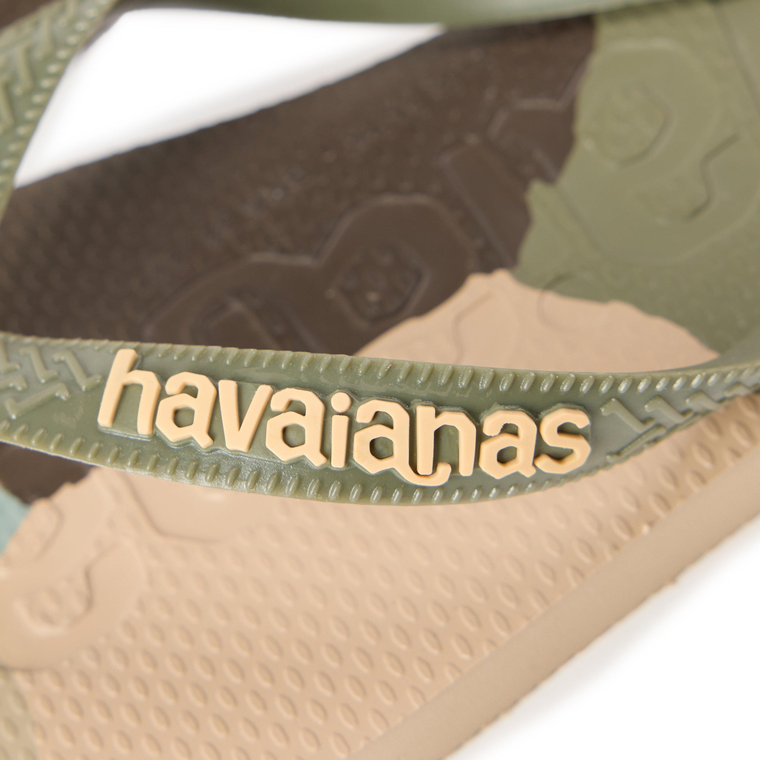 Green - Havaianas - Hav. Top Logomania Colors Ii Green Flip Flops Unisex Kids - 3
