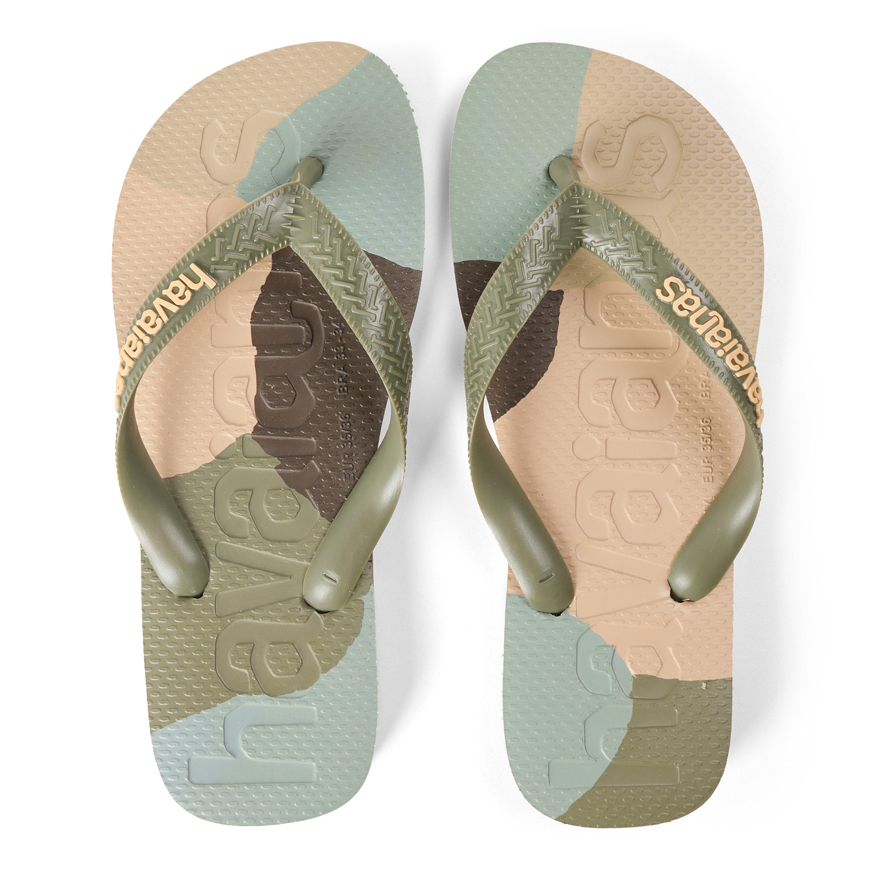 Vert - Havaianas - Hav. Top Logomania Colors Ii Green Flip Flops Unisex Kids - 3