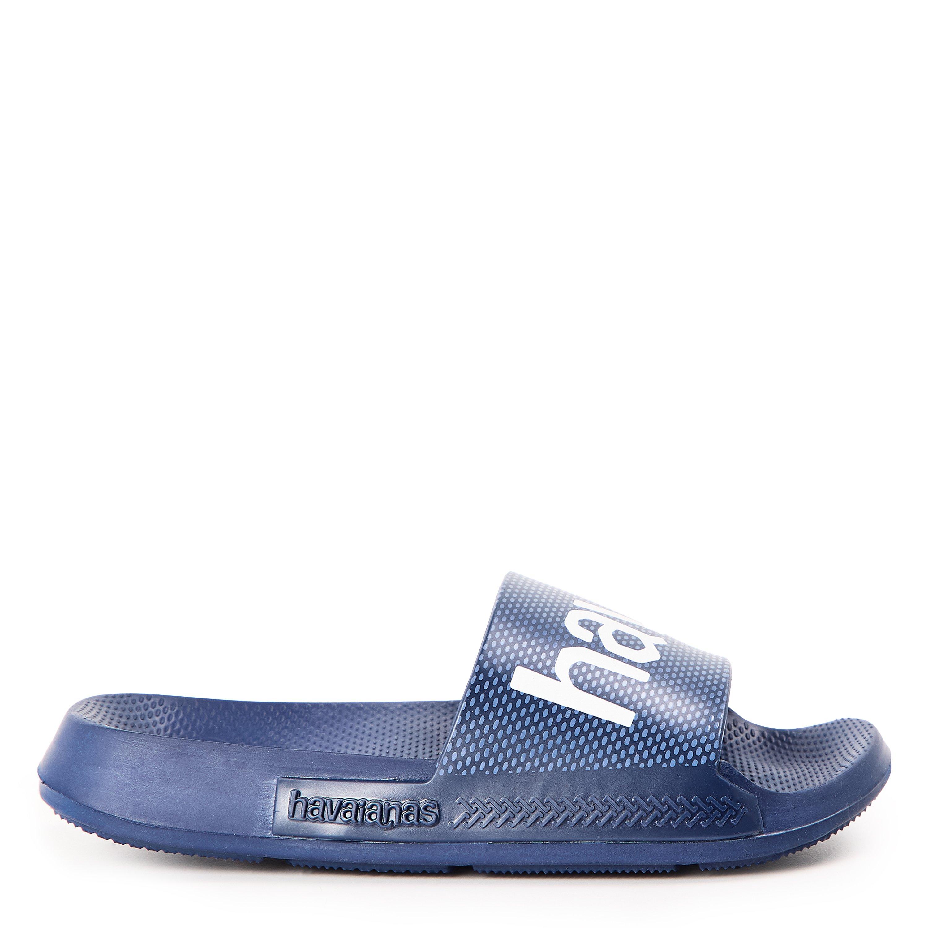 Azul Marinho - Havaianas - Havaianas Hav. Slide Classic Logomania Navy B Flip Flops Unisex Kids - 2