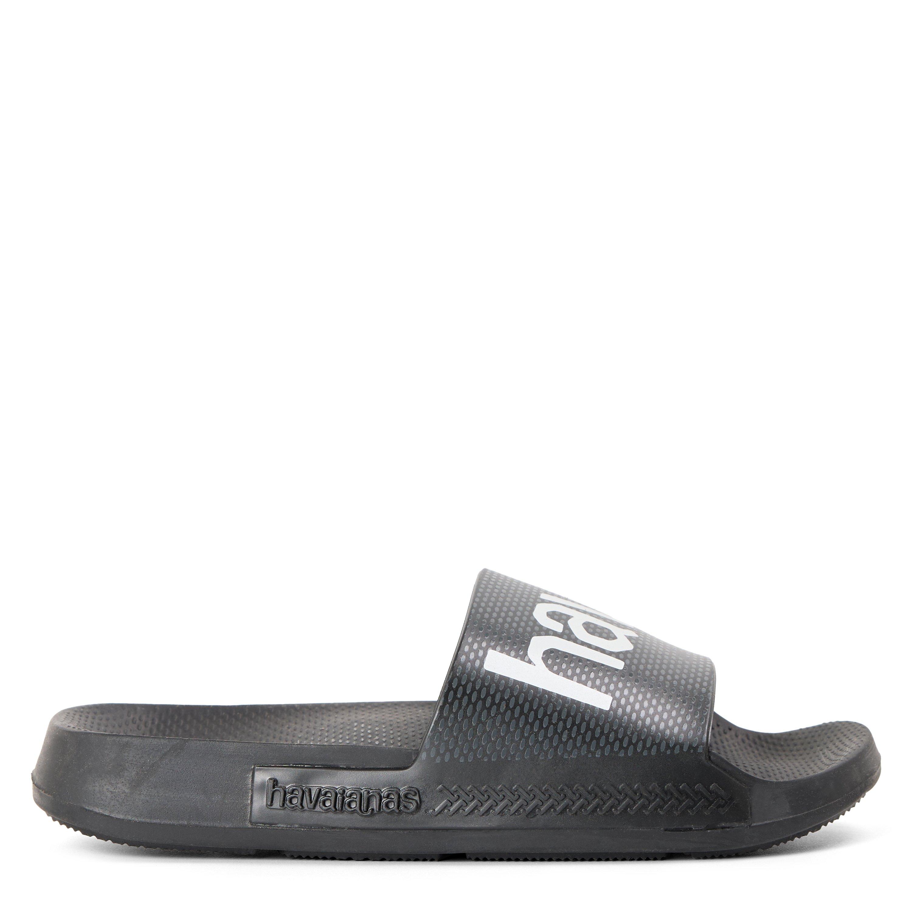 Black - Havaianas - Unisex Kids' Classic Logomania Flip Flops - 1