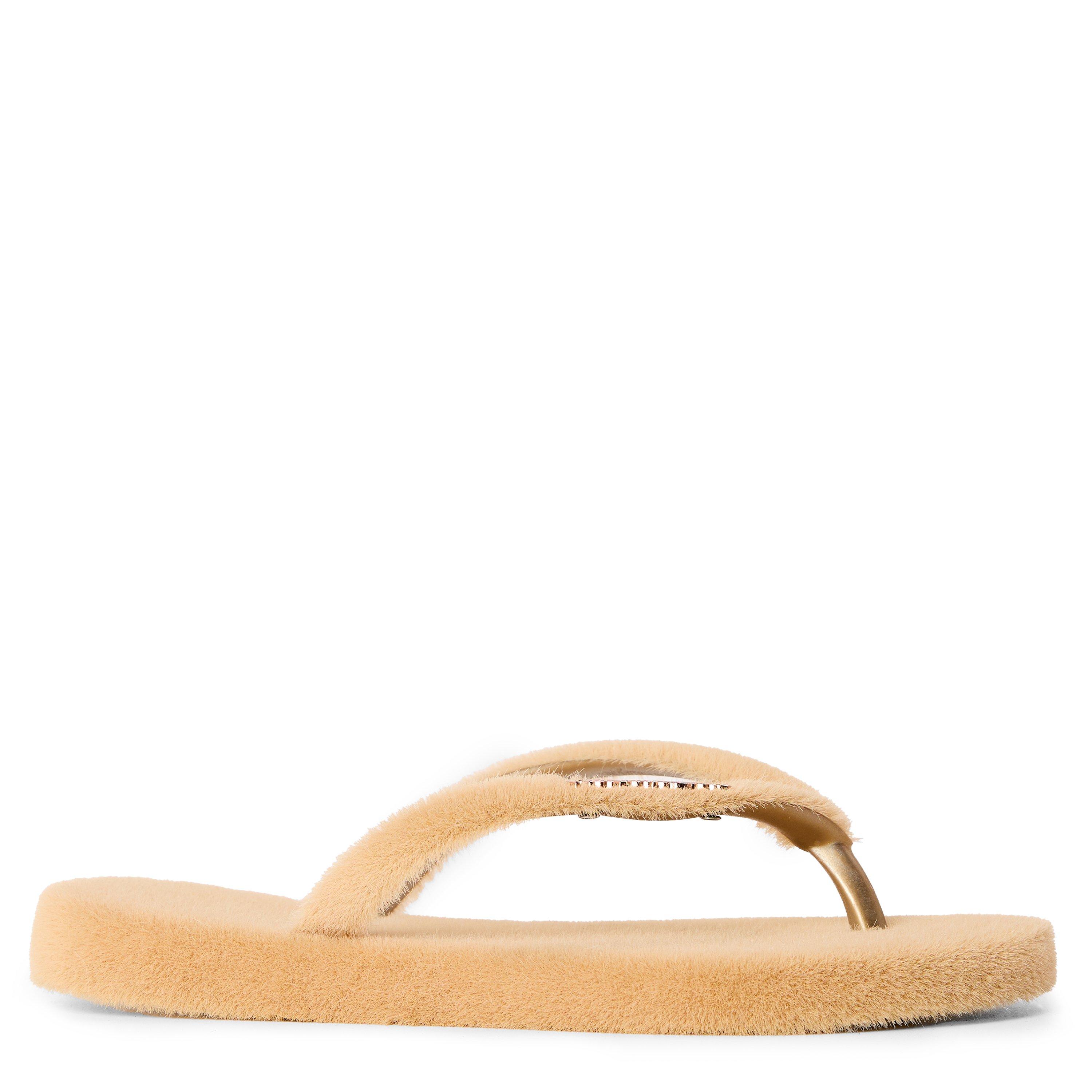 Beige - Havaianas - Hav. Slim Plush Beige 33/34 Flip Flops Unisex Kids - 1