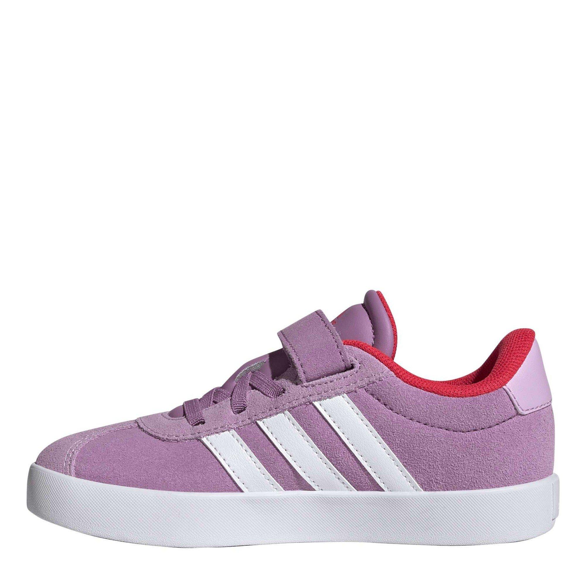 preloved purple - adidas - adidas VL Court 3.0 Kids Hook and Loop Shoe - 2