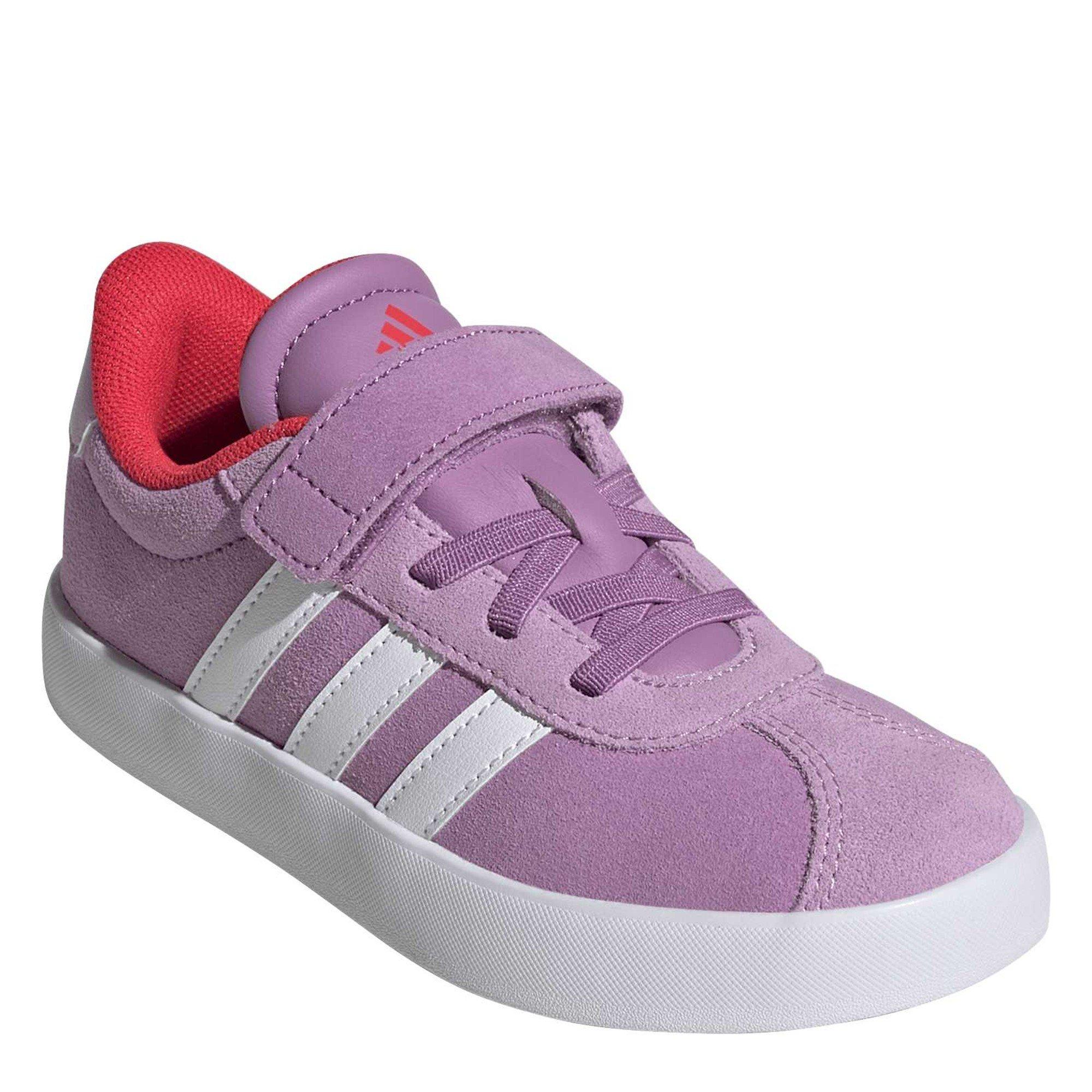 preloved purple - adidas - adidas VL Court 3.0 Kids Hook and Loop Shoe - 3