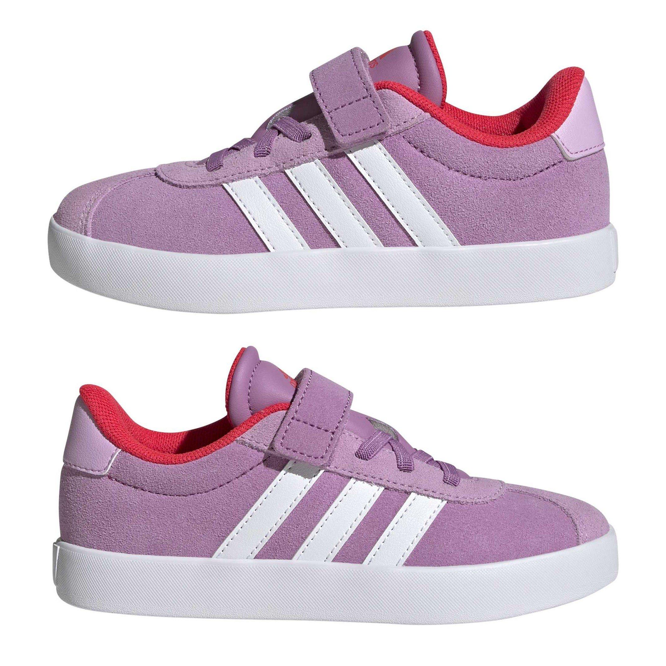 preloved purple - adidas - adidas VL Court 3.0 Kids Hook and Loop Shoe - 9