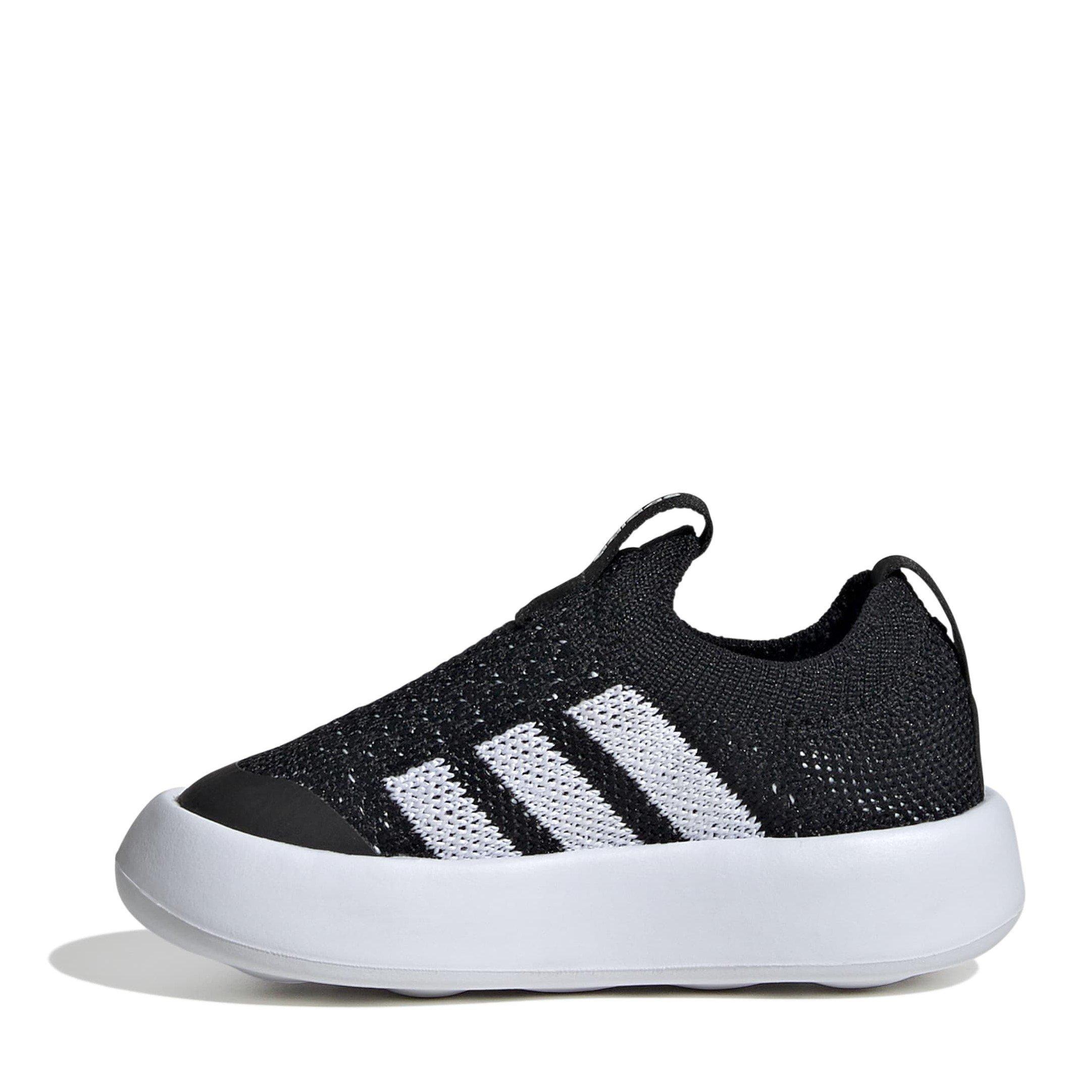 CBlack/Wht/CBlk - adidas - adidas Bubble Comfy Trainers Infants - 2