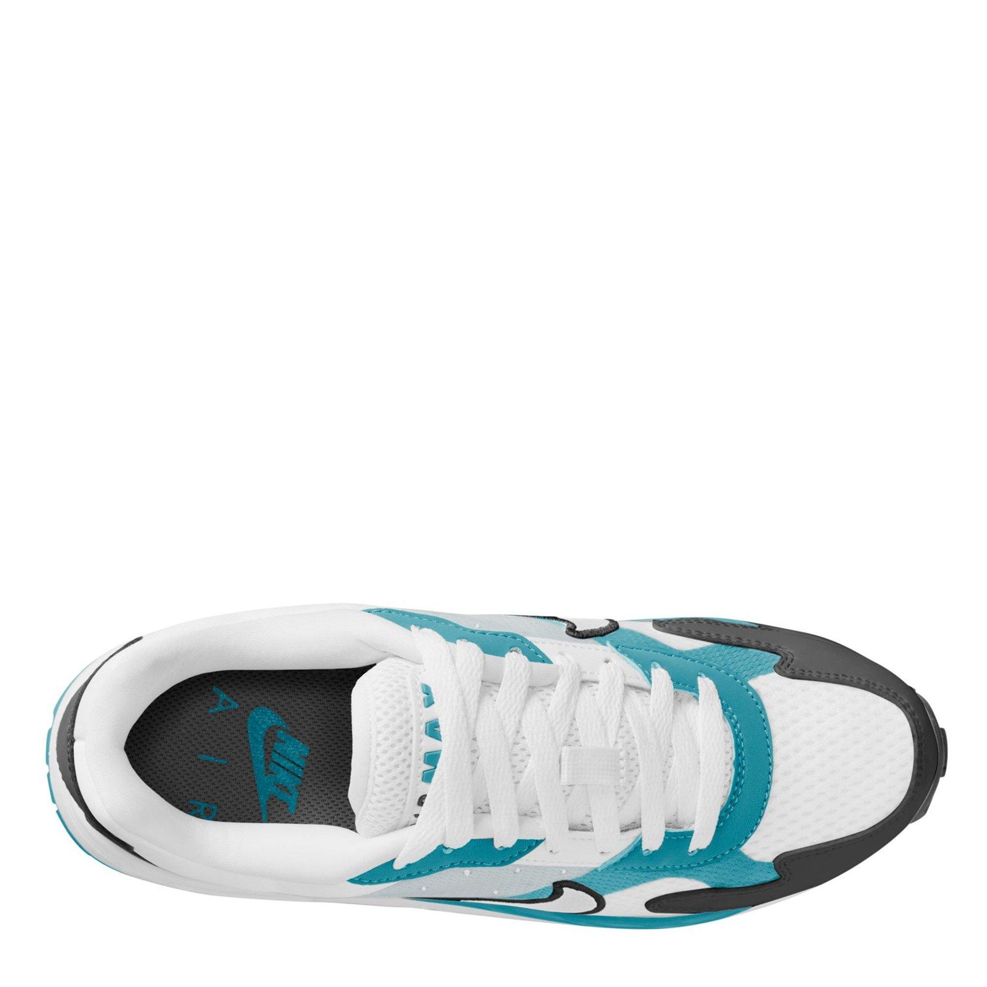 Hvid/Hvid-Bla - Nike - Kids' Air Max Solo Low-Top Trainers - 11
