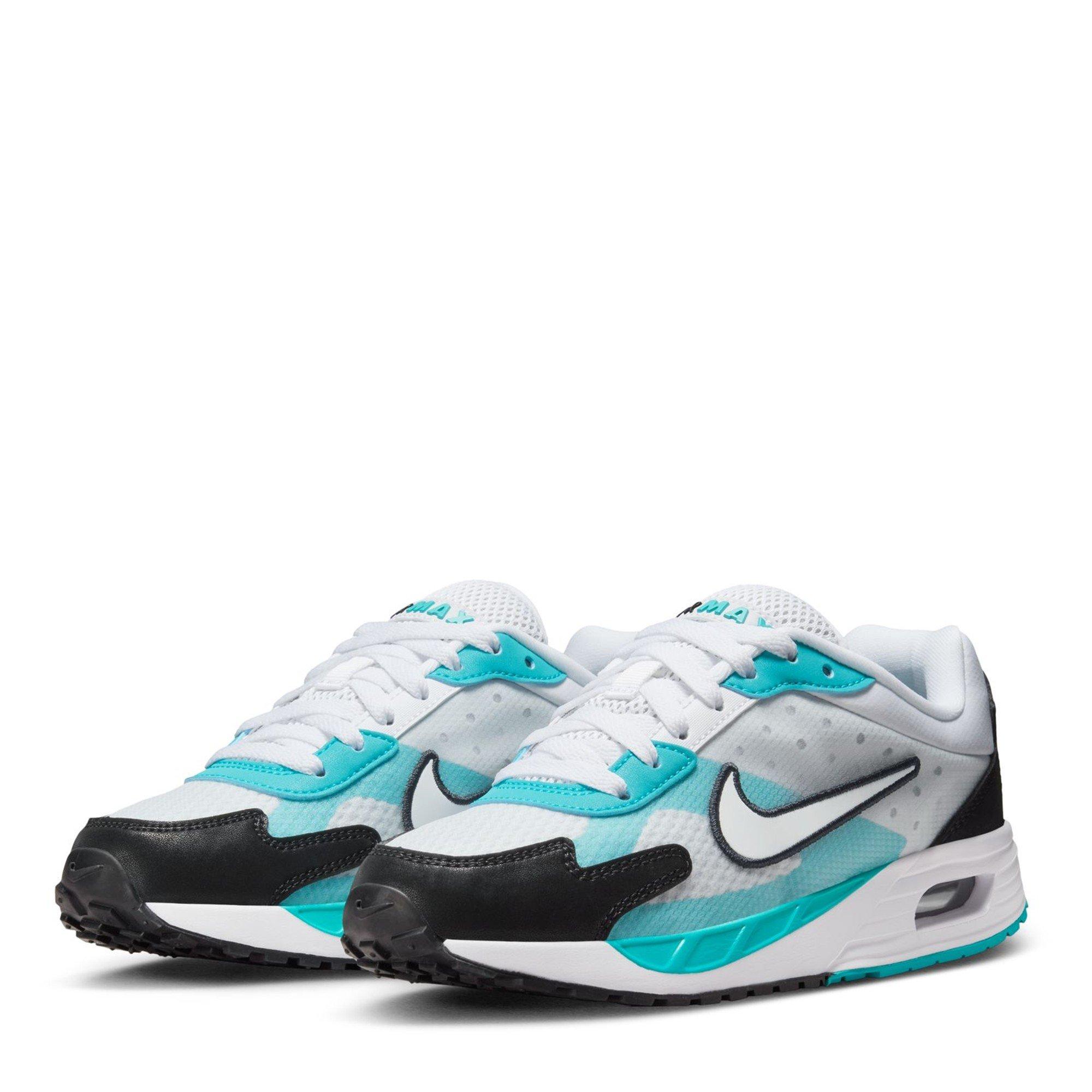Hvid/Hvid-Bla - Nike - Kids' Air Max Solo Low-Top Trainers - 3