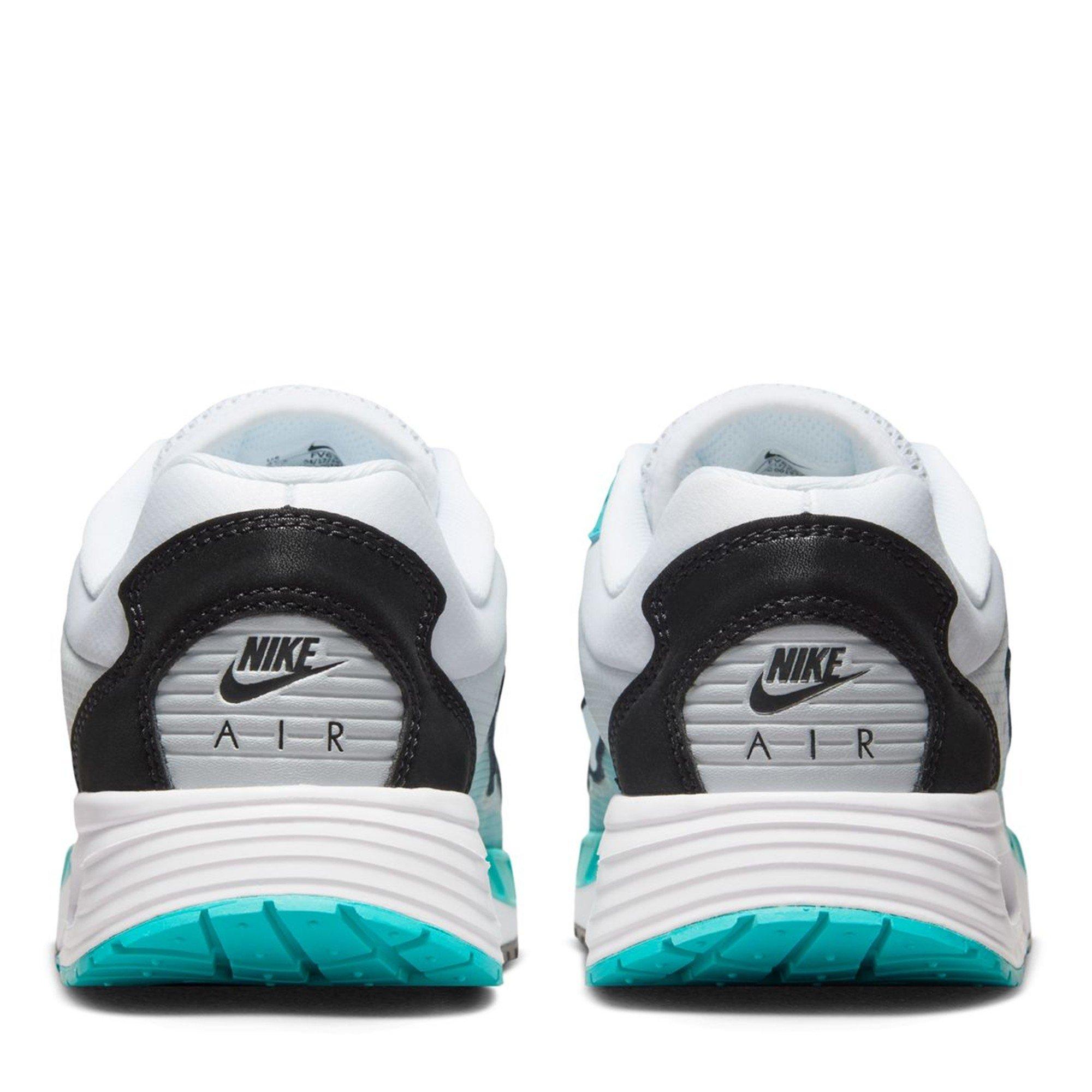 Hvid/Hvid-Bla - Nike - Kids' Air Max Solo Low-Top Trainers - 4